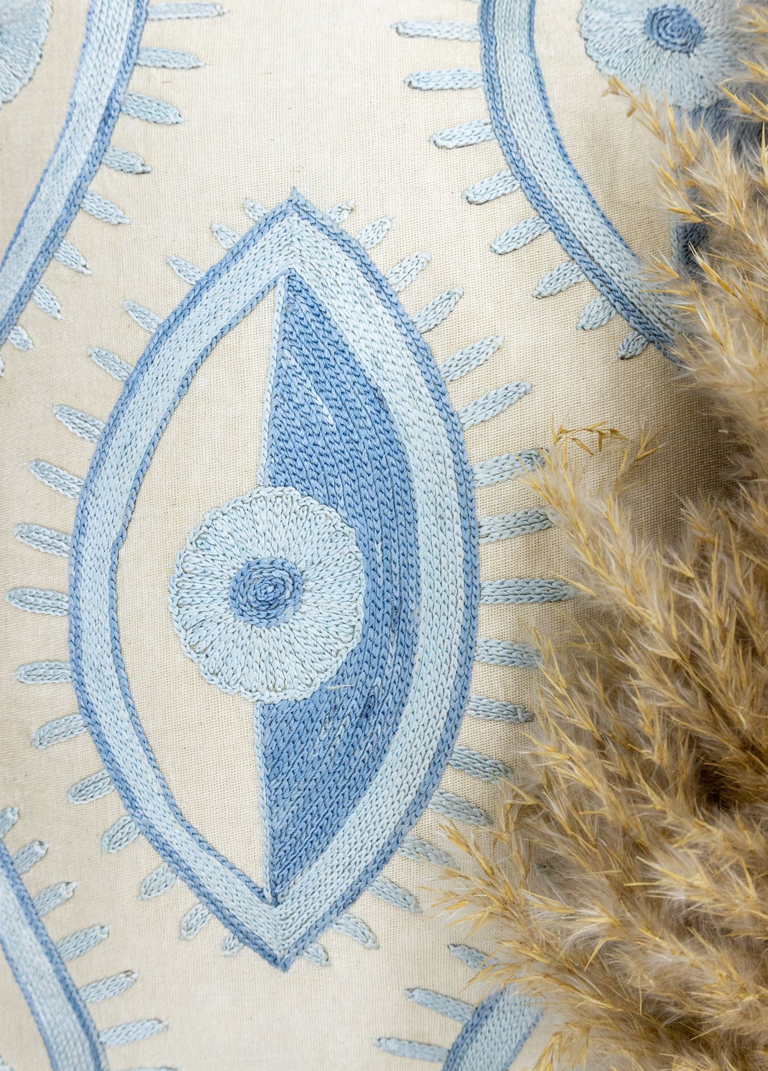 Soho Antiq-Ayaz El Yapımı İpek Kırlent 50x50-Yastık-4-Milagron.com