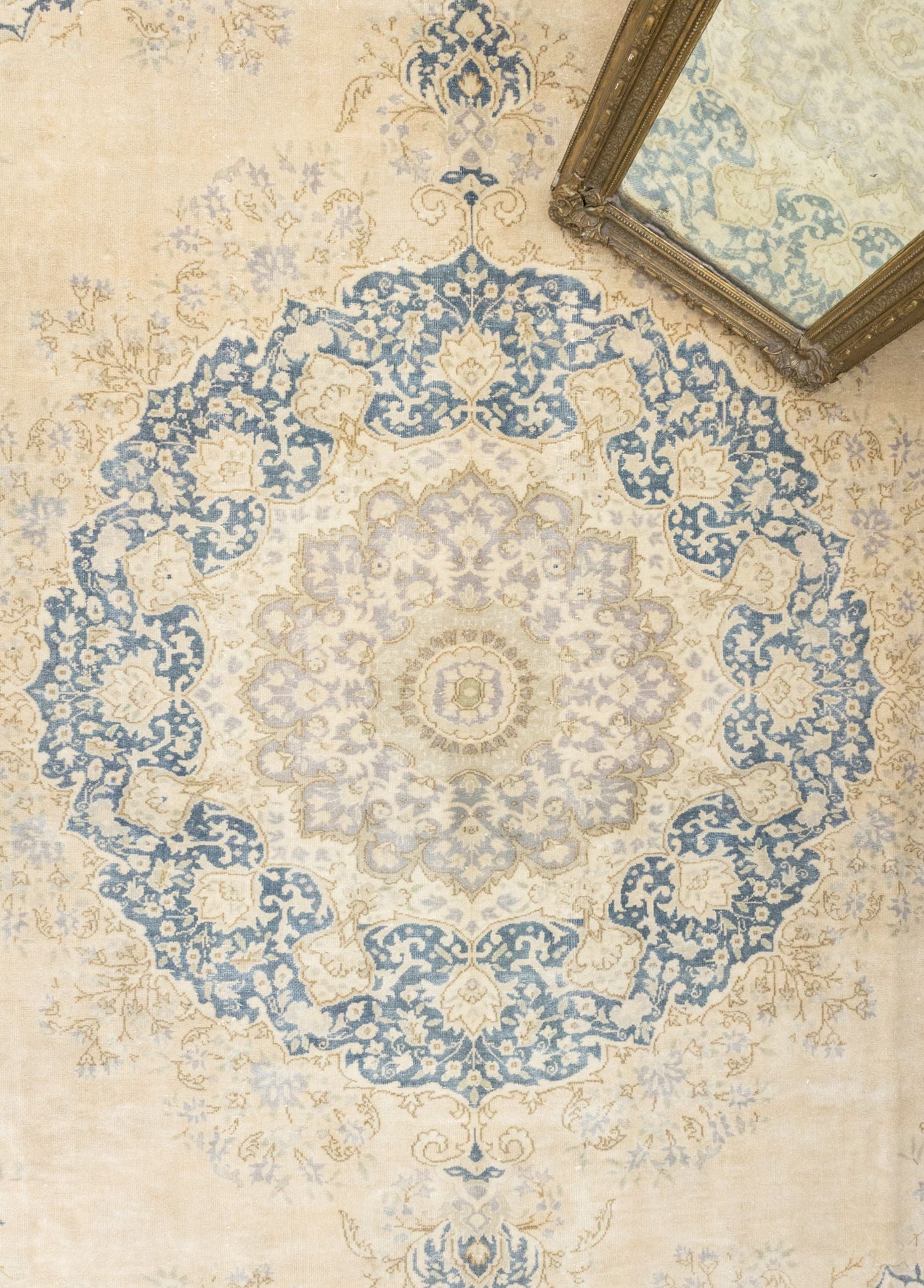 Soho Antiq-Azel Madalyon Desenli El Dokuma İran Halısı 229x346 Cm-Halı-3-Milagron.com