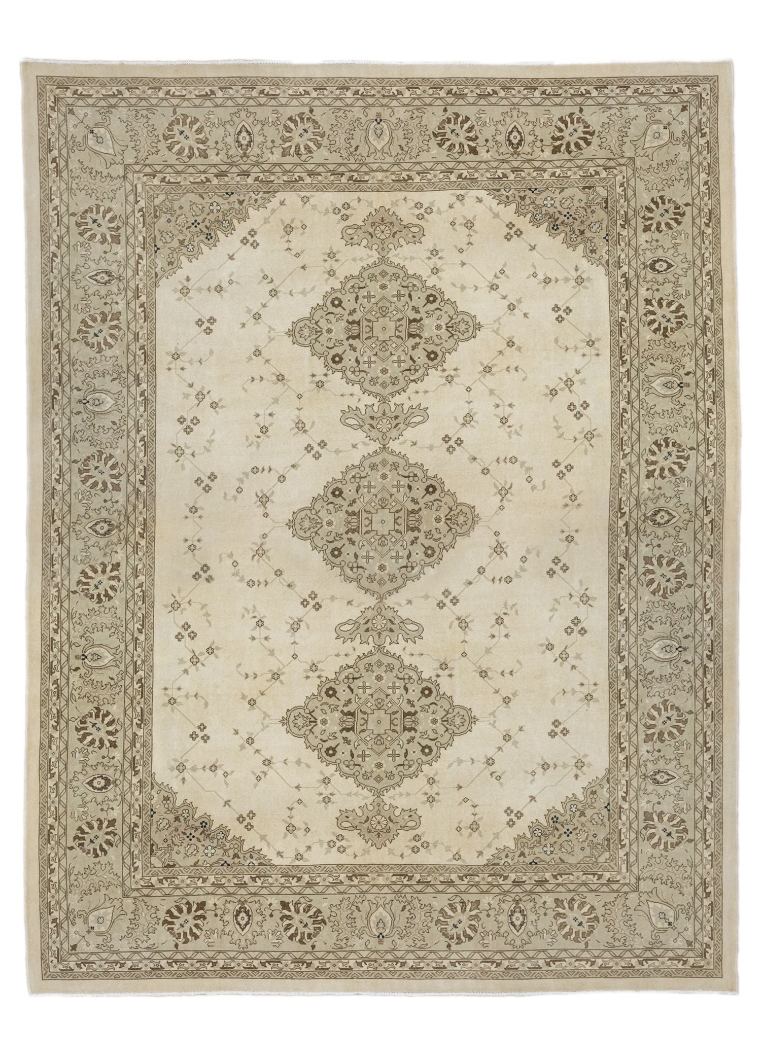 Soho Antiq-Bafk Yöresel İran Desenli El Dokuma Halı 298x392 Cm-Halı-1-Milagron.com