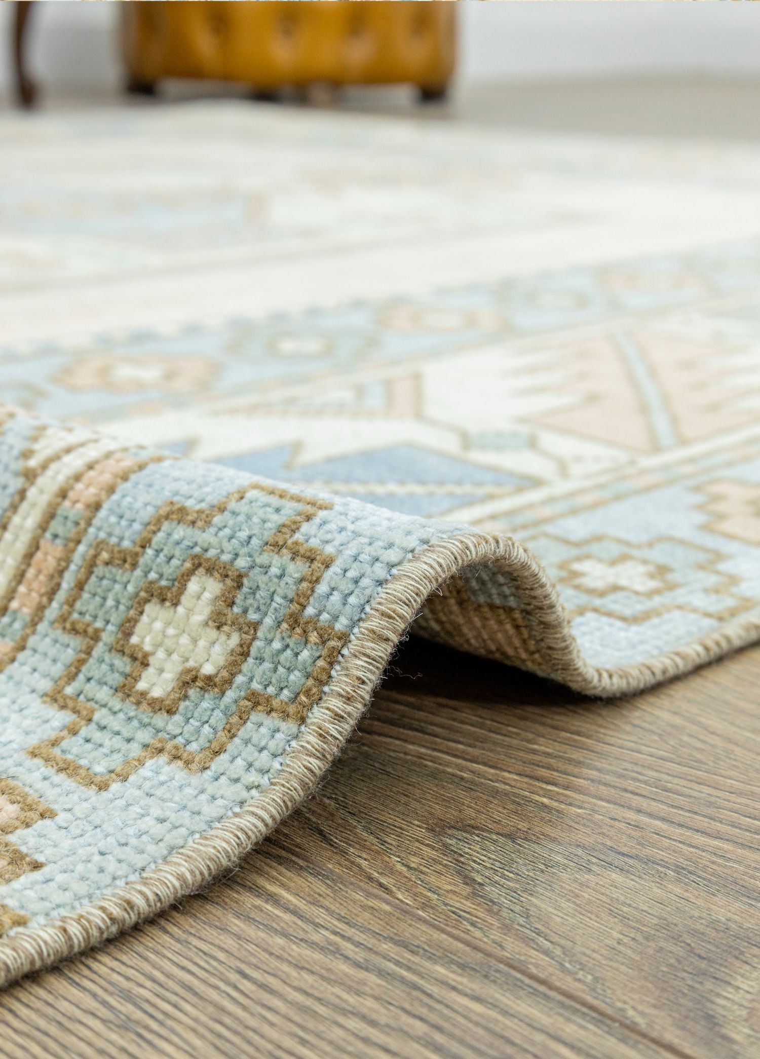 Soho Antiq-Barez Rustik Desenli El Dokuma Yün Halı 159x249 Cm-Halı-4-Milagron.com