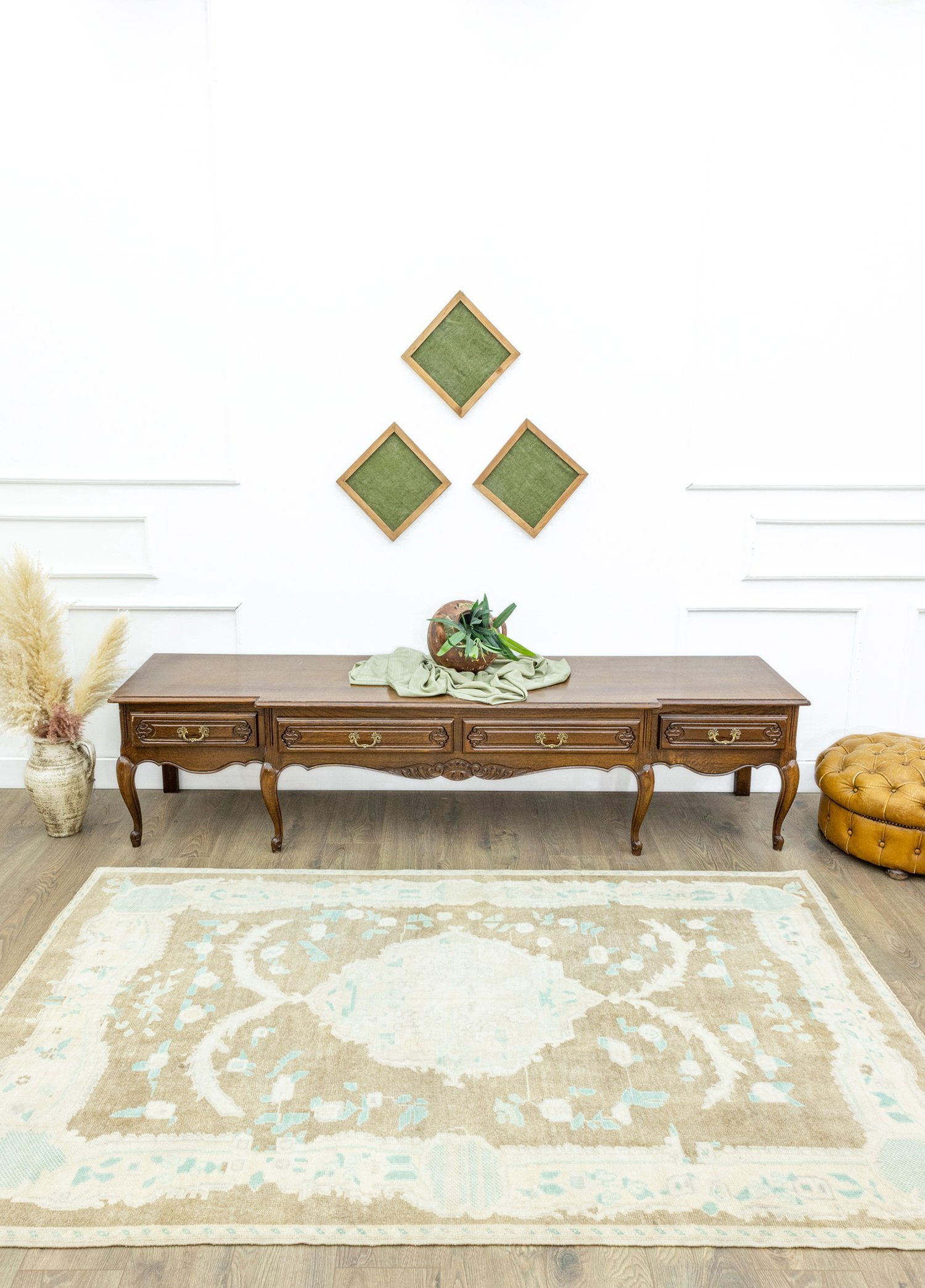 Soho Antiq-Barlas Vintage Floral El Dokuma Yün Halı 144x232 Cm-Halı-2-Milagron.com