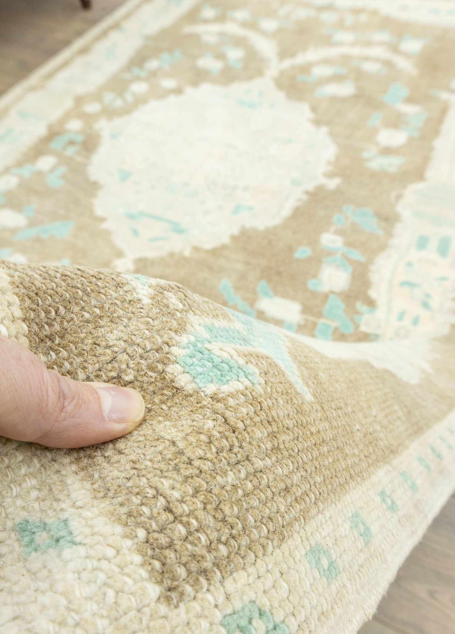 Soho Antiq-Barlas Vintage Floral El Dokuma Yün Halı 144x232 Cm-Halı-4-Milagron.com