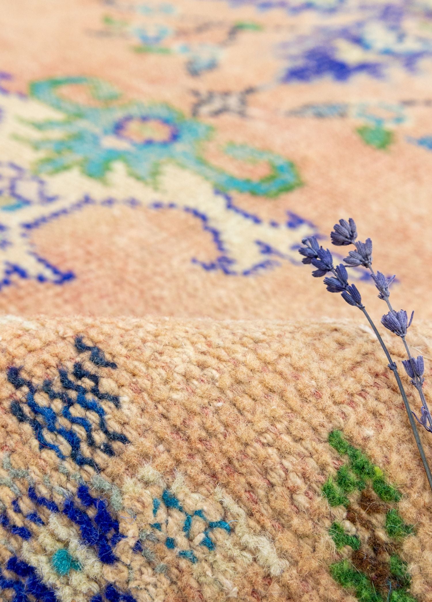 Soho Antiq-Behru Floral Desenli El Dokuma Yün Halı 181x318 Cm-Halı-4-Milagron.com