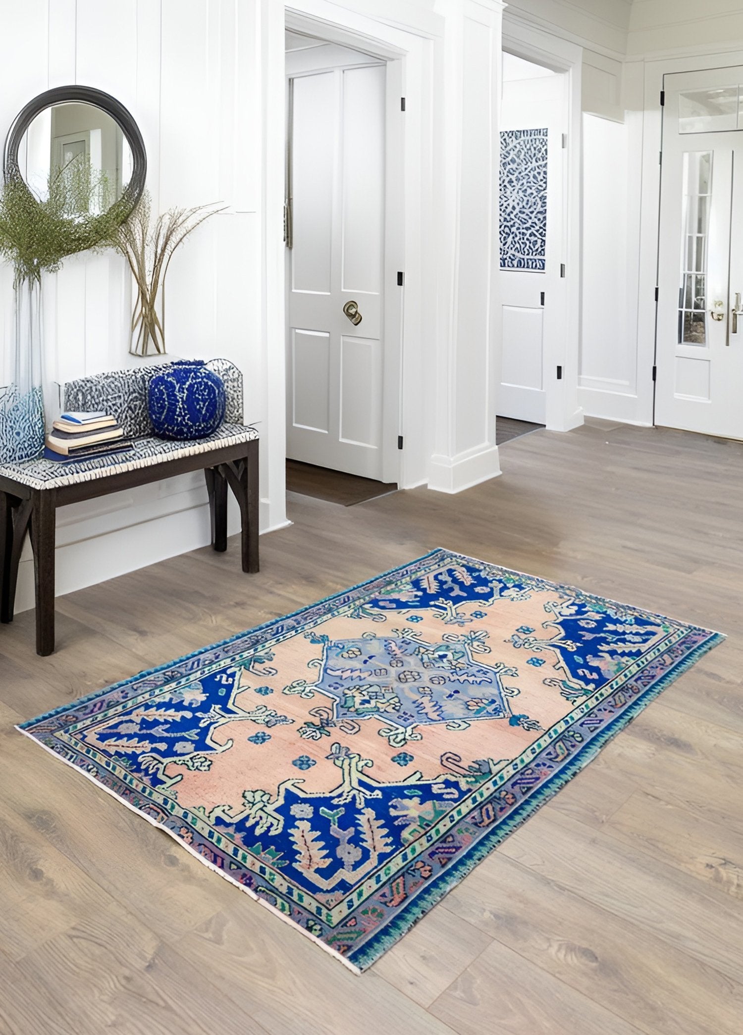 Soho Antiq-Belce Rustik Desenli Anadolu Halısı 106x170 Cm-Halı-2-Milagron.com