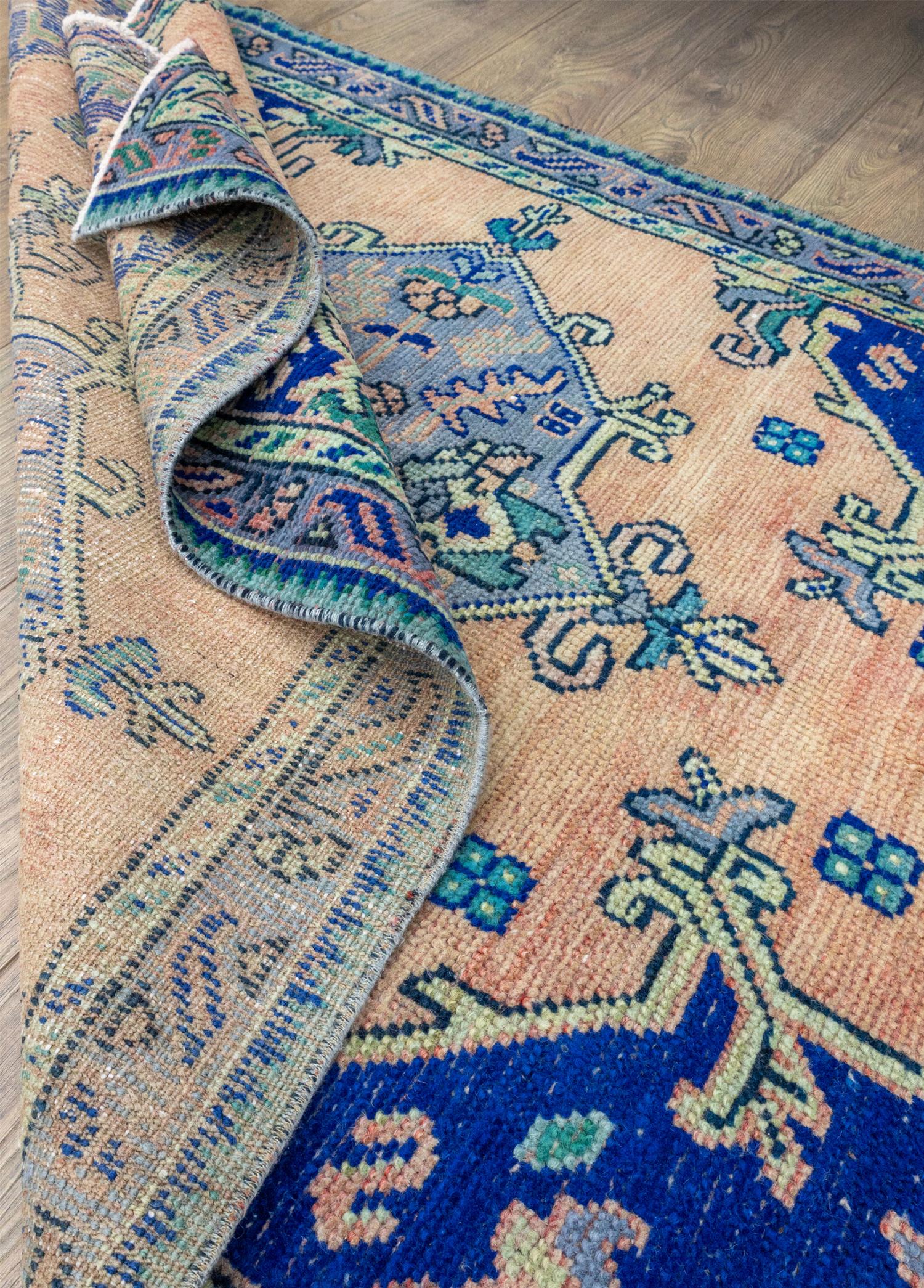 Soho Antiq-Belce Rustik Desenli Anadolu Halısı 106x170 Cm-Halı-6-Milagron.com