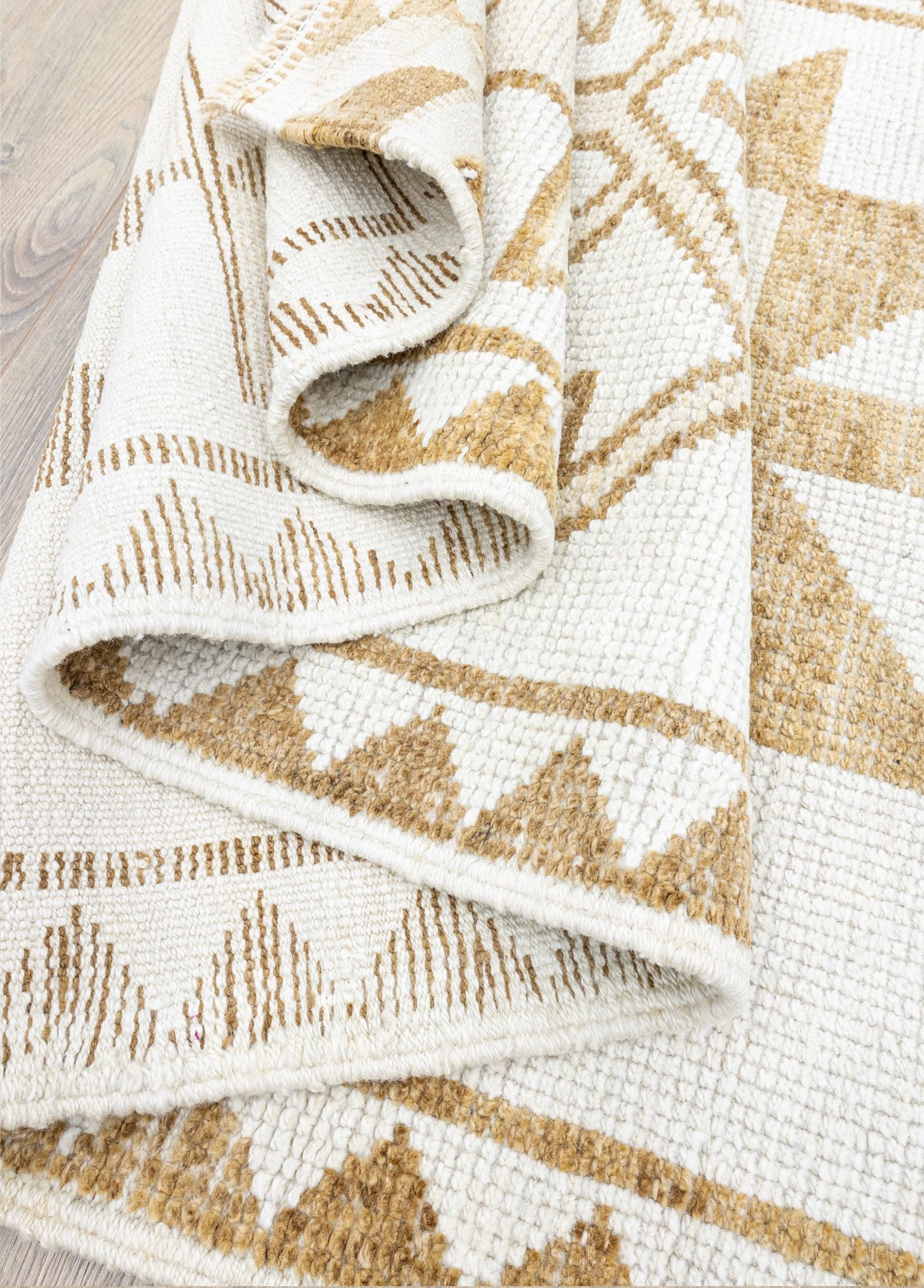 Soho Antiq-Beydalı İlkel Desenli El Dokuma Herki Yolluk 100x380 Cm-Halı-6-Milagron.com