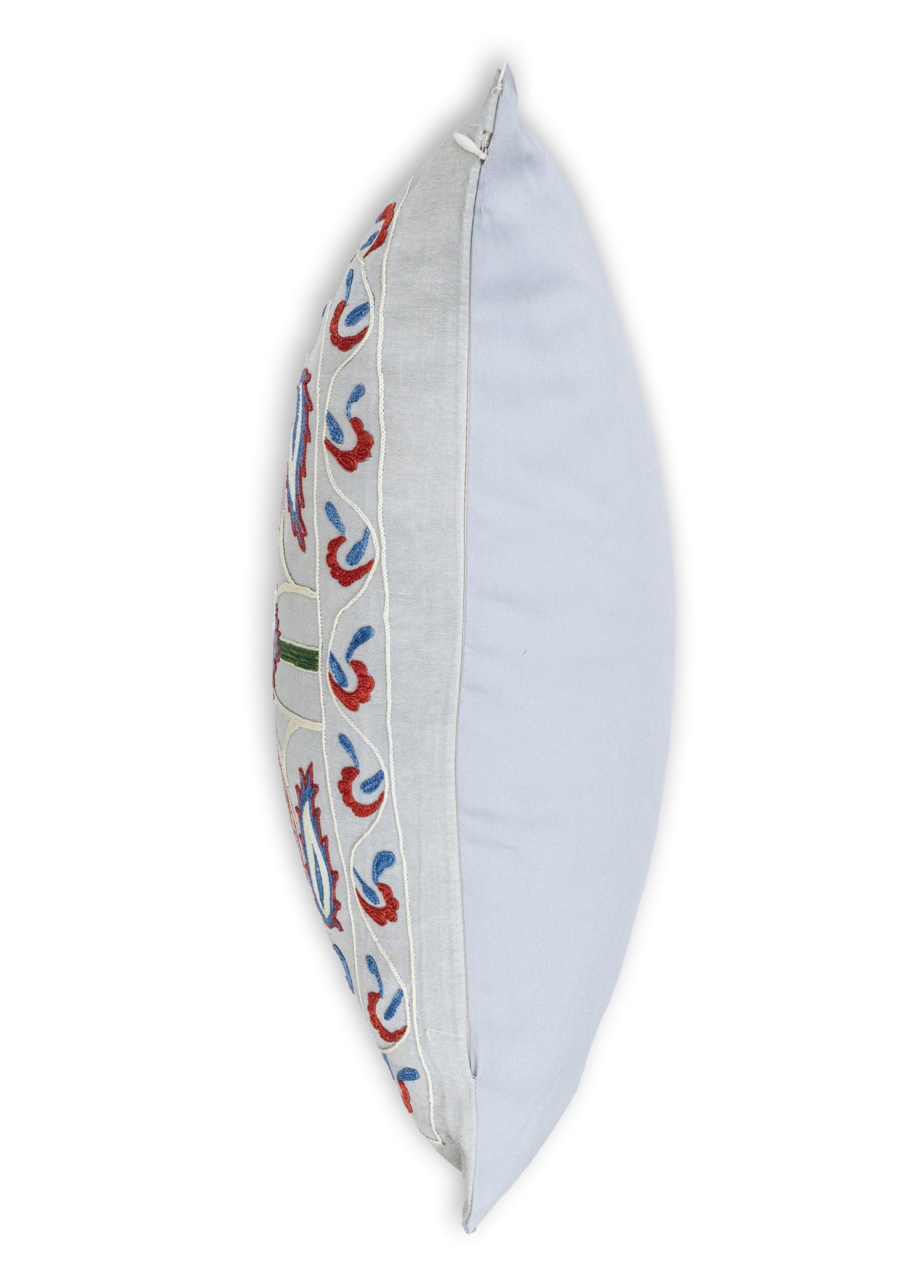 Soho Antiq-Beylem Suzani El Yapımı İpek Yastık 50x50 Cm-Yastık-5-Milagron.com