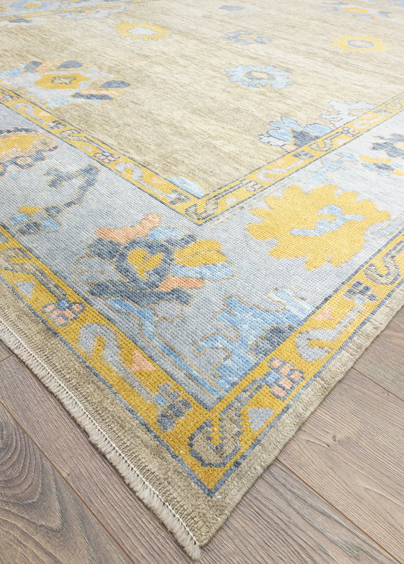 Soho Antiq-Blaundusn Bohem El Dokuma Uşak Halısı 253x344 Cm-Halı-3-Milagron.com