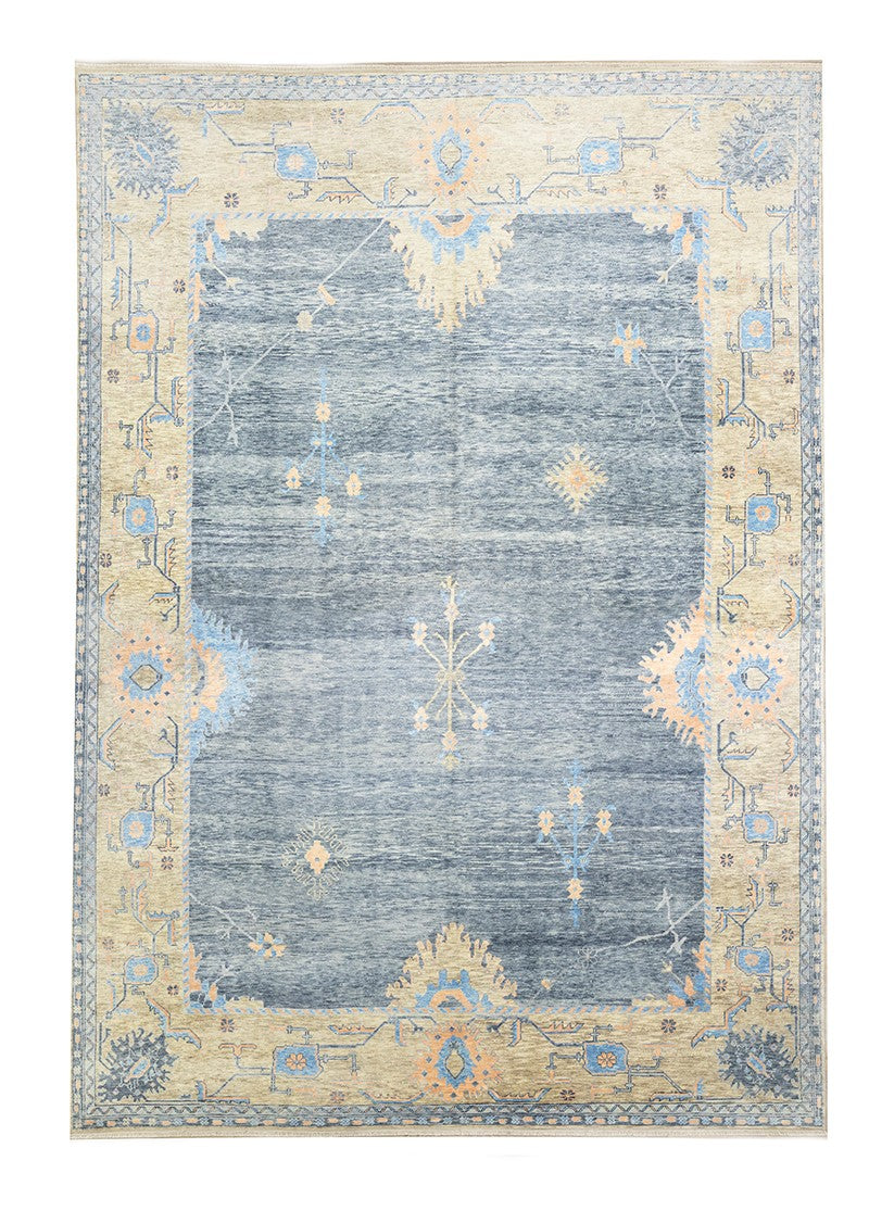 Soho Antiq-Burma El Dokuması Modern Uşak Halısı 388x560 Cm-Halı-1-Milagron.com