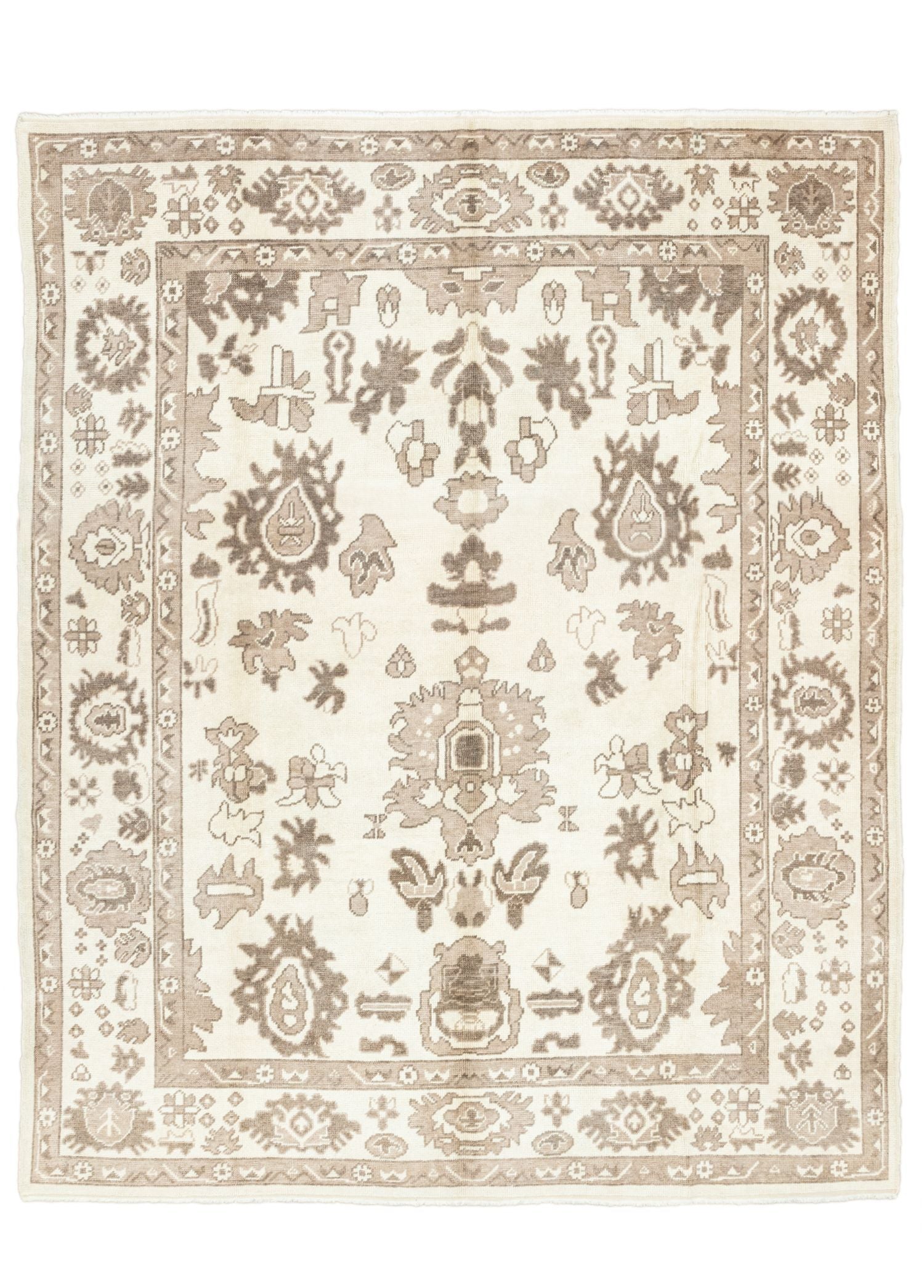 Soho Antiq-Celme El Dokuma Büyük Uşak Halısı 299x353 Cm-Halı-1-Milagron.com