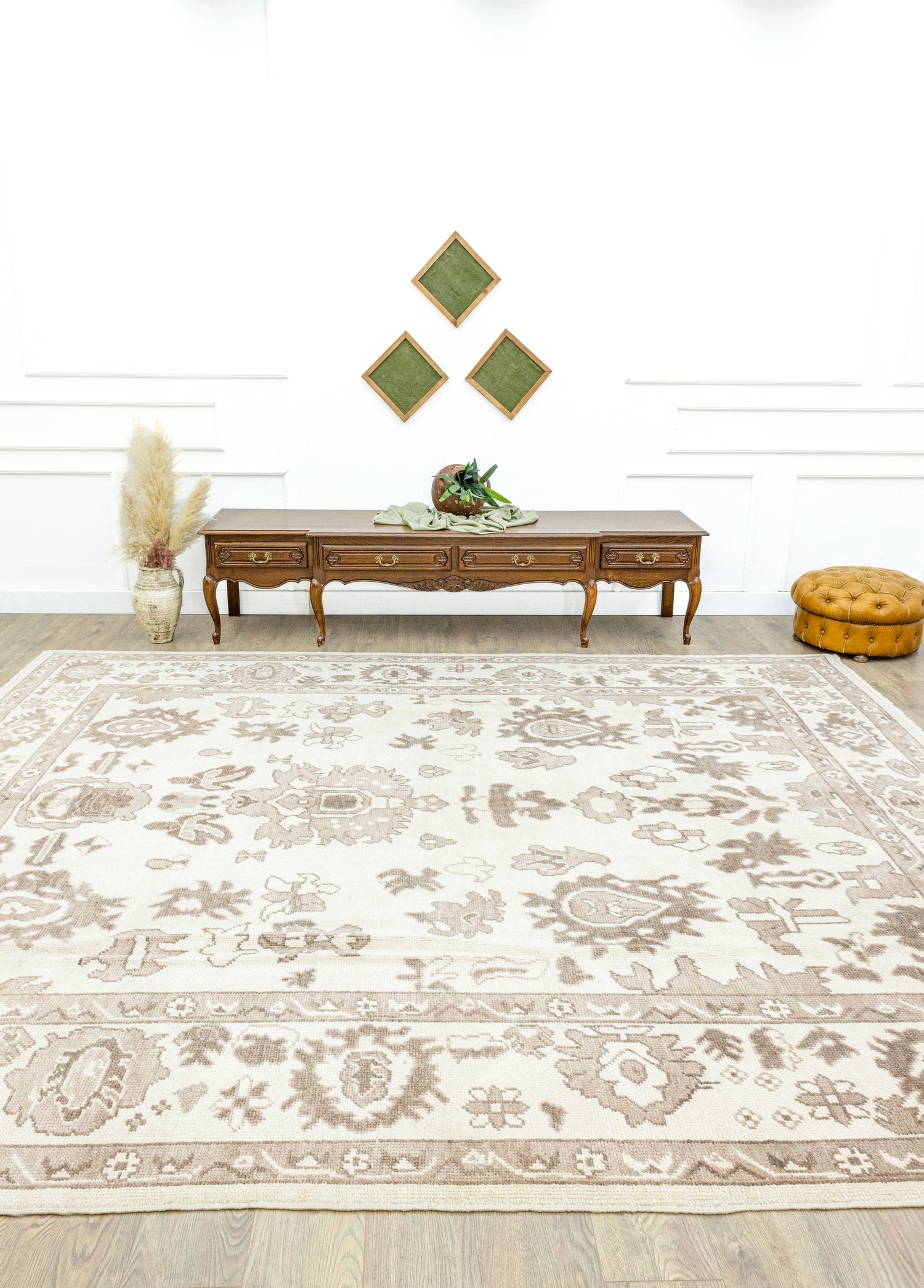 Soho Antiq-Celme El Dokuma Büyük Uşak Halısı 299x353 Cm-Halı-2-Milagron.com