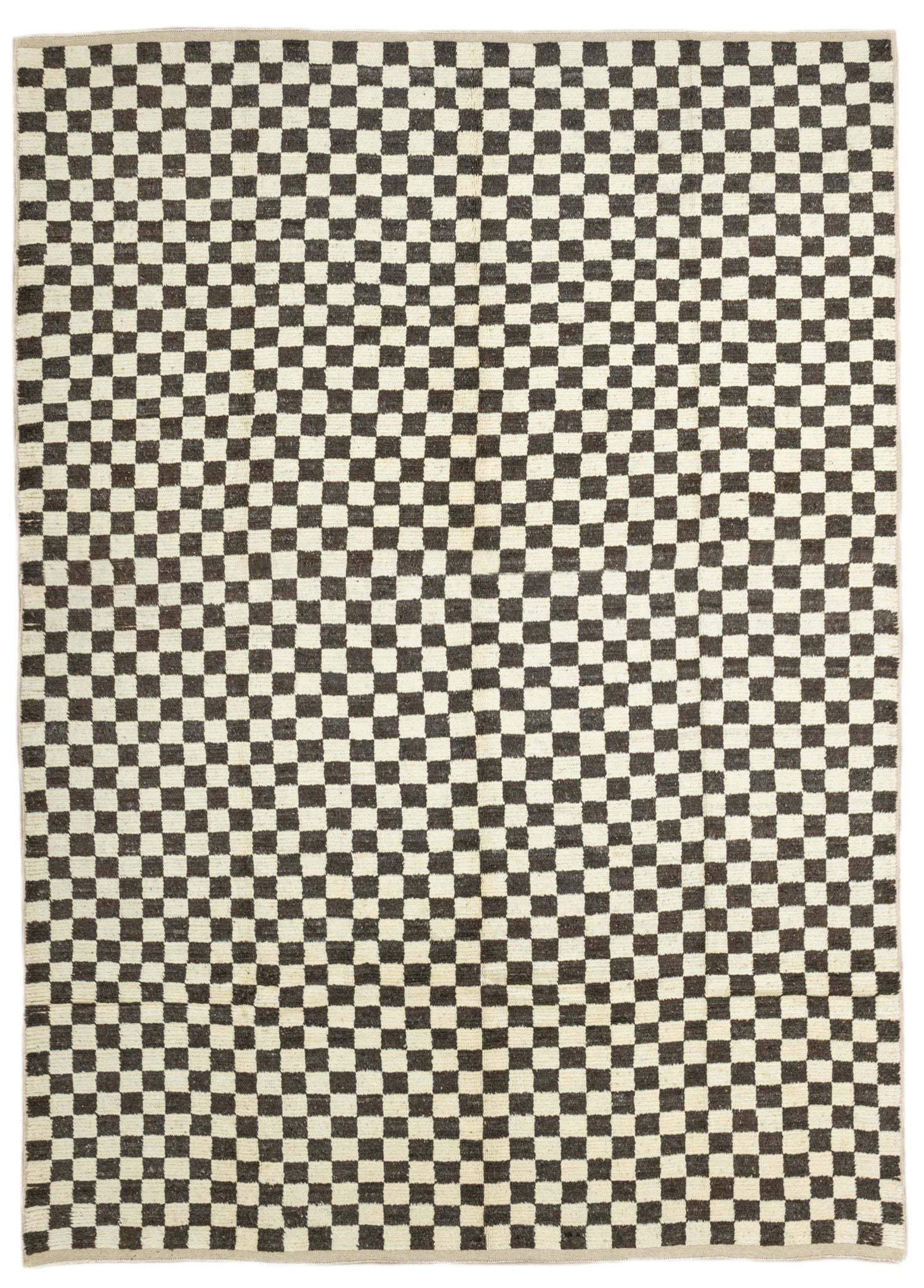 Soho Antiq-Cidal Damalı Büyük El Dokuma Yün Halı 305x436 Cm-Halı-1-Milagron.com