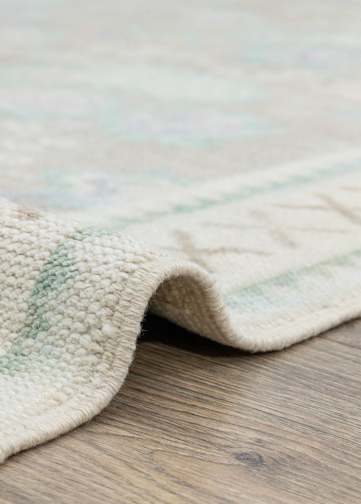 Soho Antiq-Desmal çiçek Desenli Yün Karapınar Halısı 138x227 Cm-Halı-5-Milagron.com