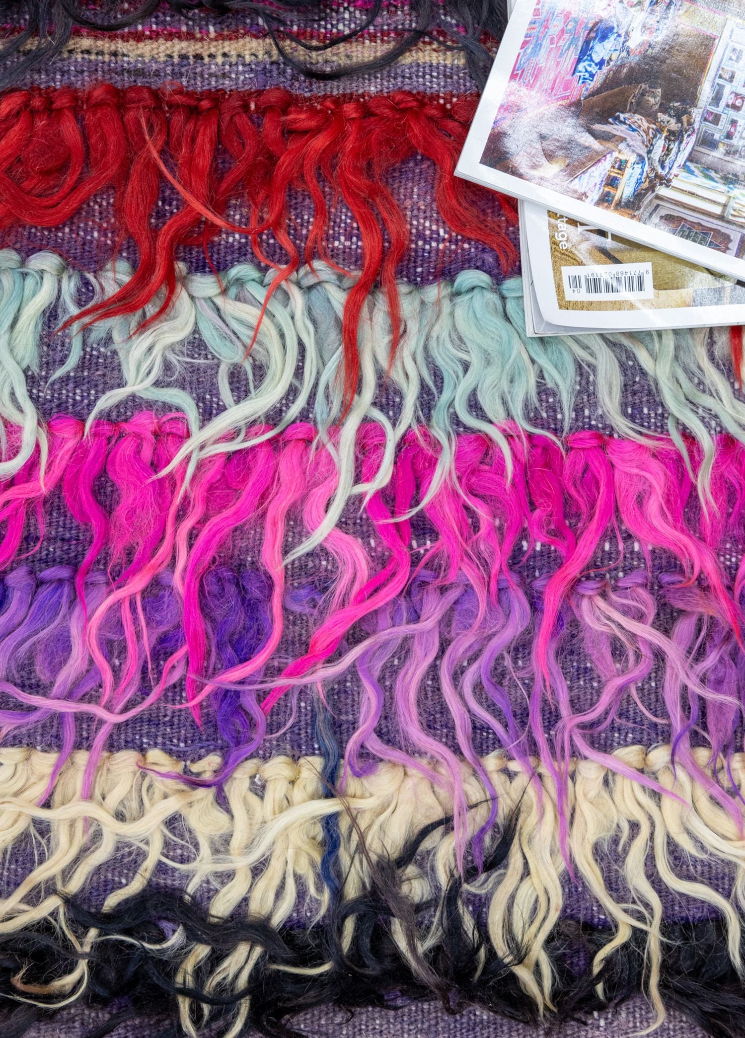 Soho Antiq-Dies Renkli Filikli El Dokuma Tülü Halı 94x149 Cm-Halı-3-Milagron.com