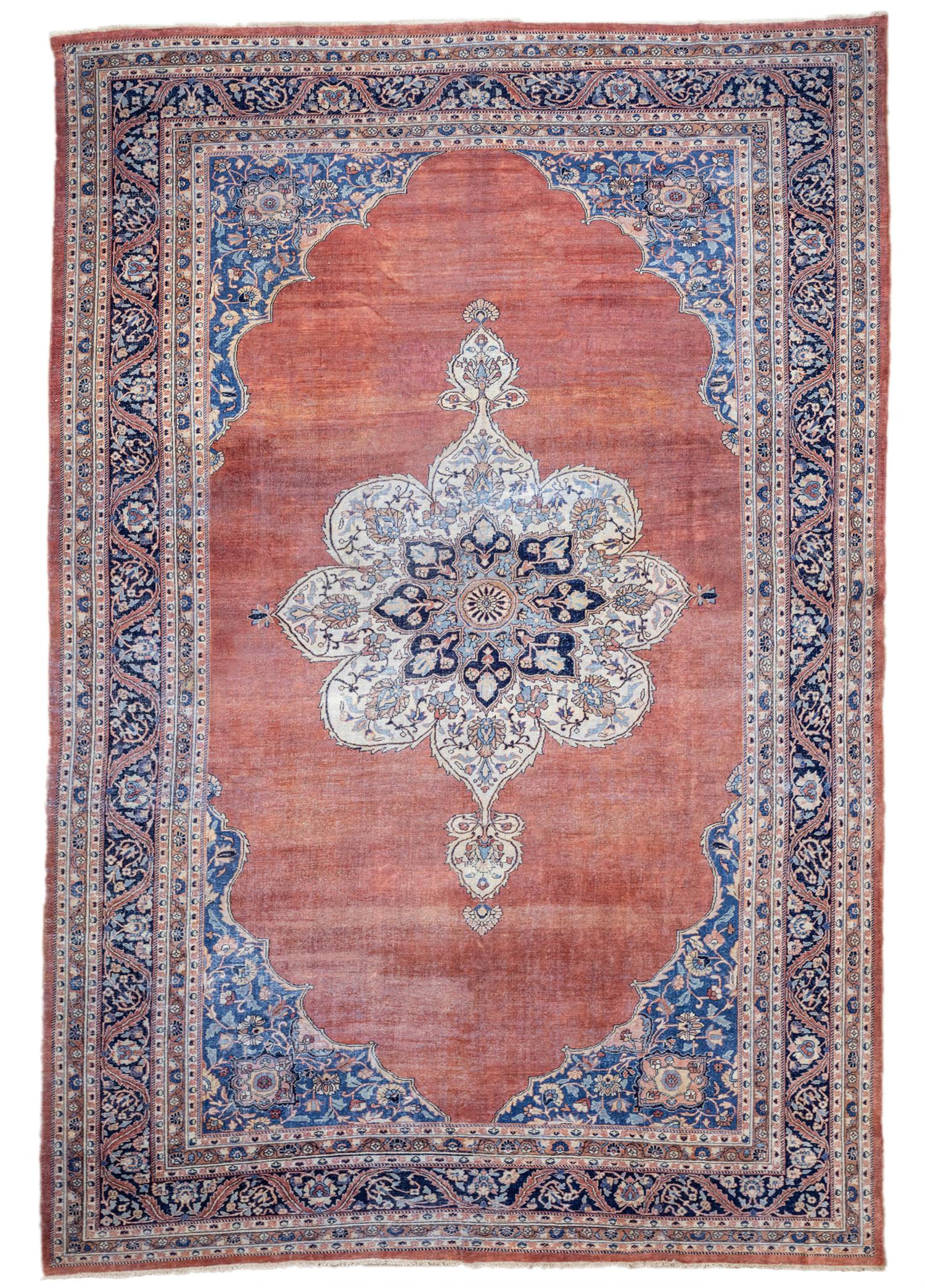 Soho Antiq-Farzad El Dokuma İran Büyük Yalı Halısı 387x583 Cm-Halı-1-Milagron.com