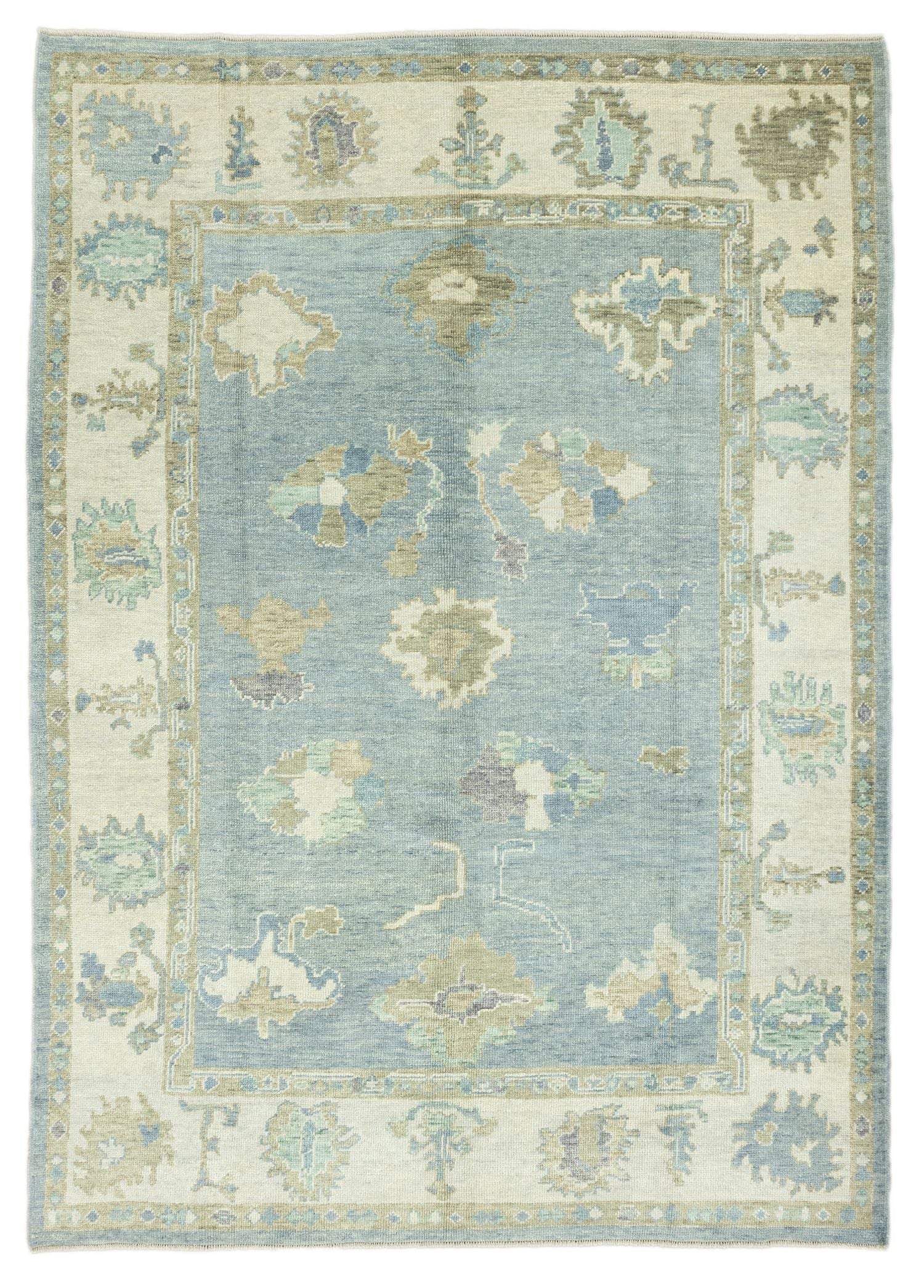 Soho Antiq-Fesal Yöresel Uşak Desenli Yün Halı 213x299 Cm-Halı-1-Milagron.com