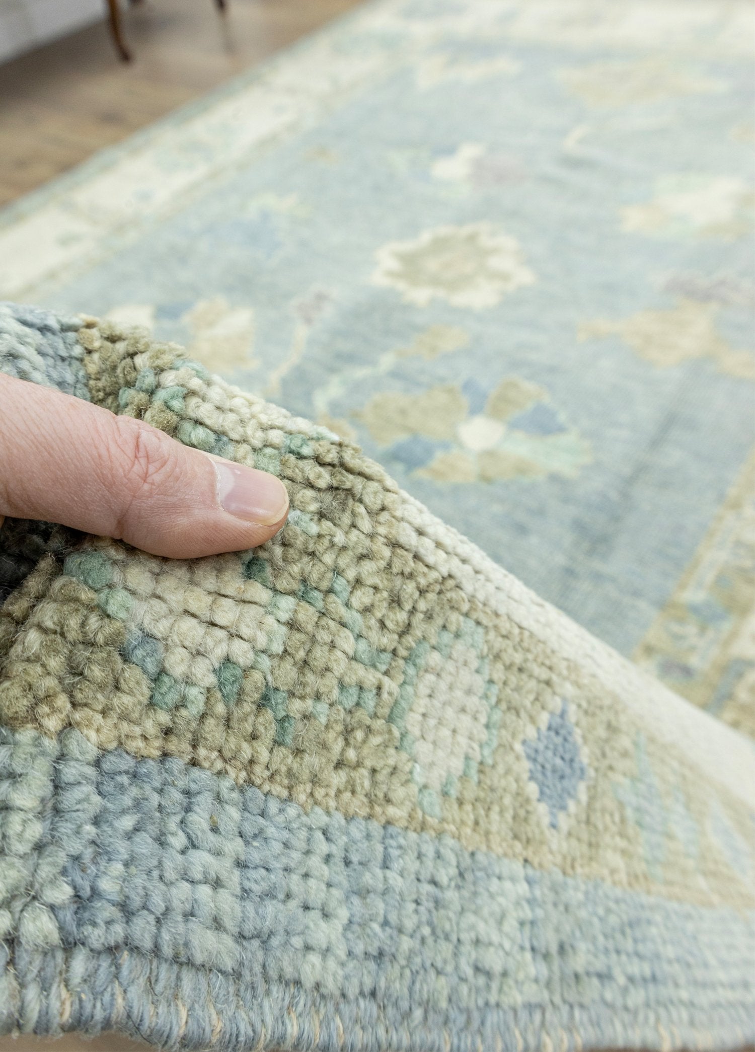 Soho Antiq-Fesal Yöresel Uşak Desenli Yün Halı 213x299 Cm-Halı-4-Milagron.com