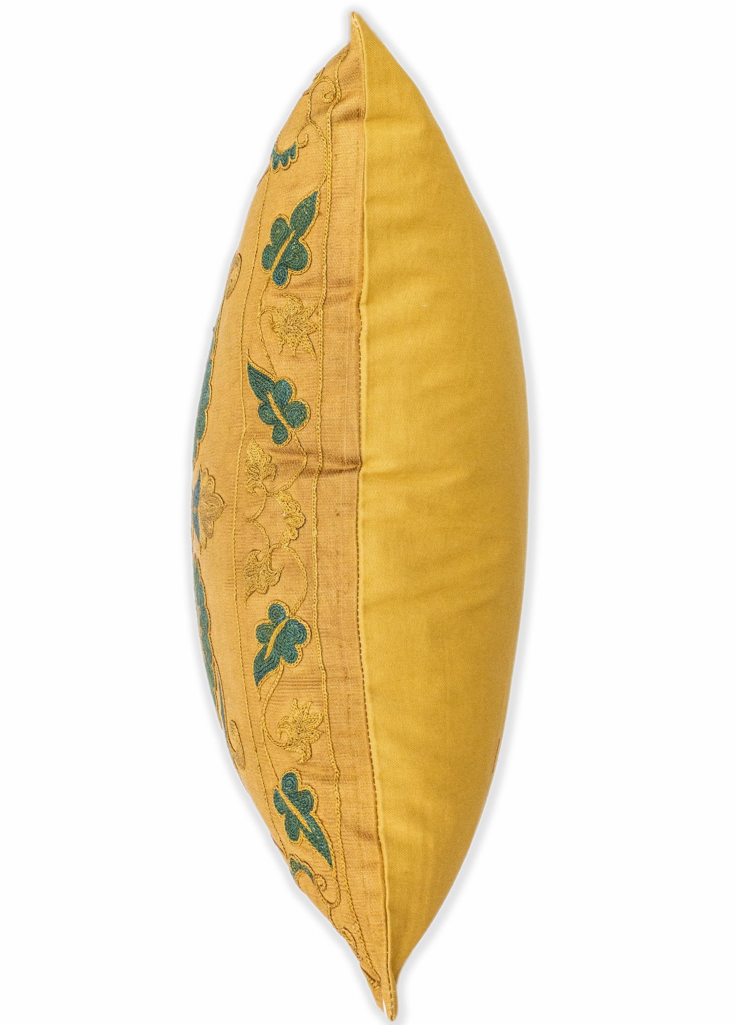 Soho Antiq-Firas çiçek İşlemeli Suzani Yastık 50x50 Cm-Yastık-5-Milagron.com