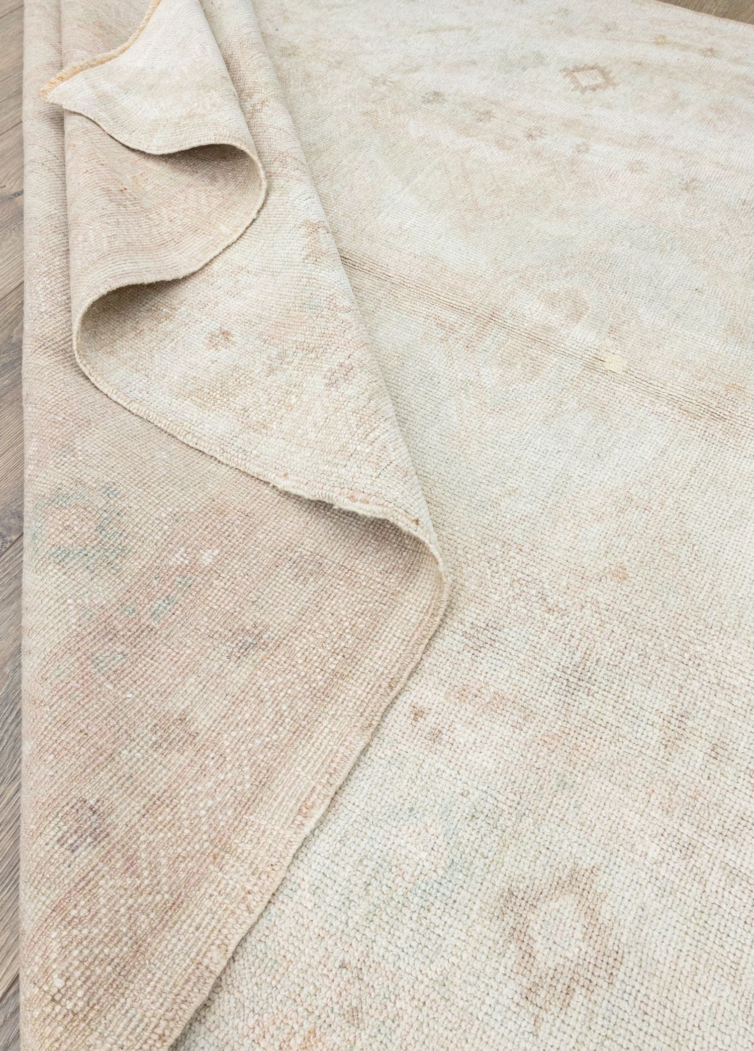 Soho Antiq-Gizay Nötr Renkli El Dokuma Halı 136x277 Cm-Halı-6-Milagron.com