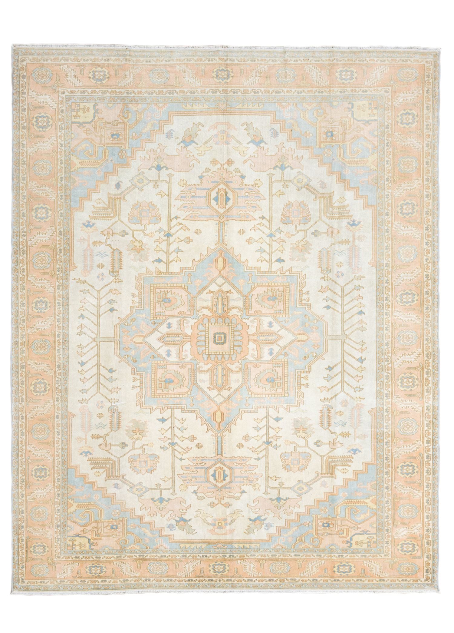 Soho Antiq-Halia Heriz Model El Dokuma Uşak Halısı 238x306 Cm-Halı-1-Milagron.com