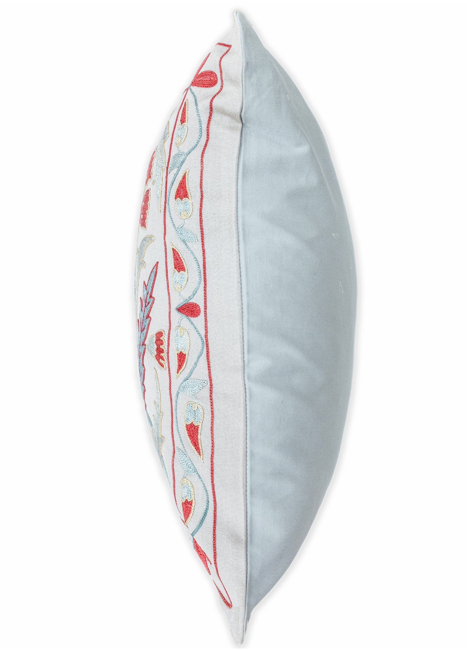 Soho Antiq-Haver Dekoratif İpek Suzani Kırlent 50x50 Cm-Yastık-5-Milagron.com