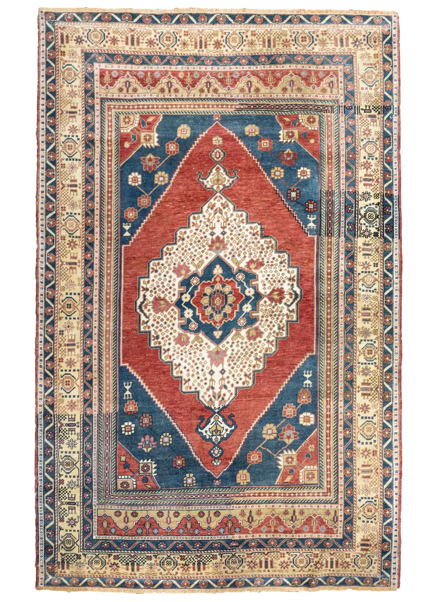 Soho Antiq-Hevi Geleneksel Anadolu Desenli Yün Halı 154x243 Cm-Halı-1-Milagron.com