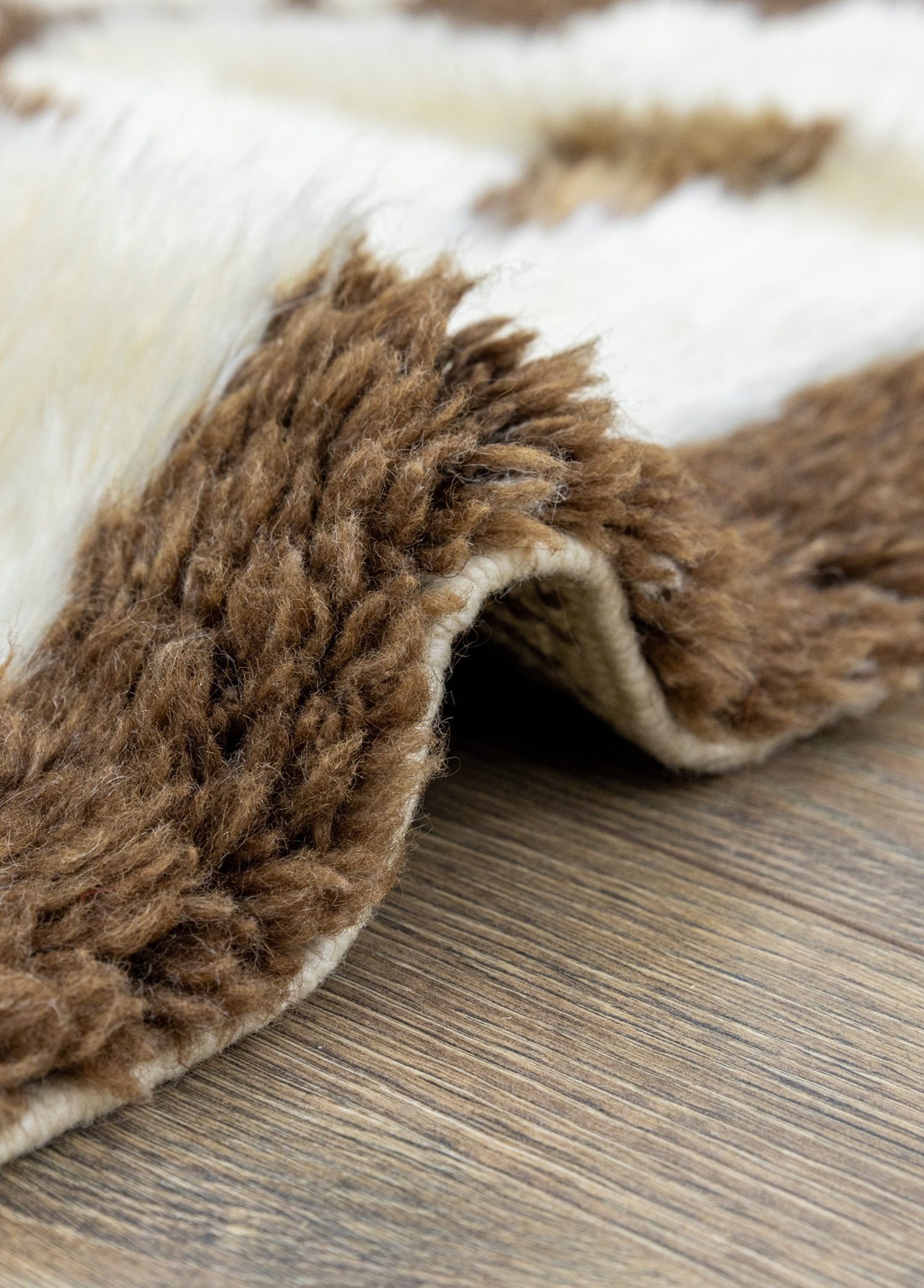 Soho Antiq-İfran Rustik Desenli El Dokuma Shaggy Halı 85x203 Cm-Halı-5-Milagron.com