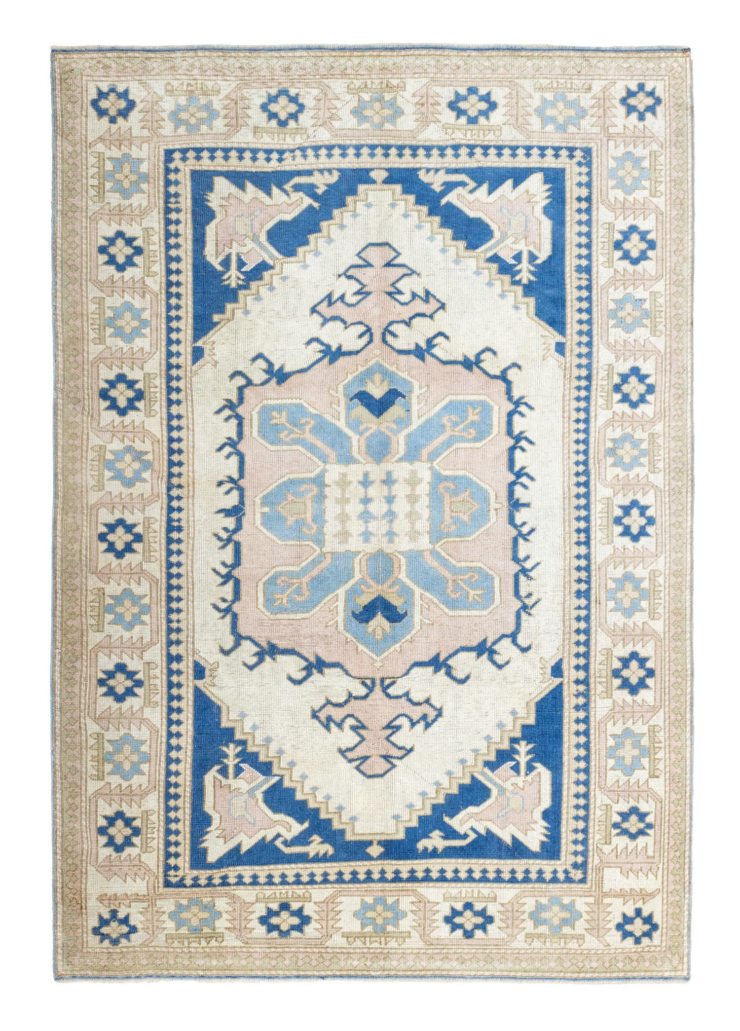 Soho Antiq-Kaman Oriental Figürlü El Dokuma Yün Halı 178x257 Cm-Halı-1-Milagron.com