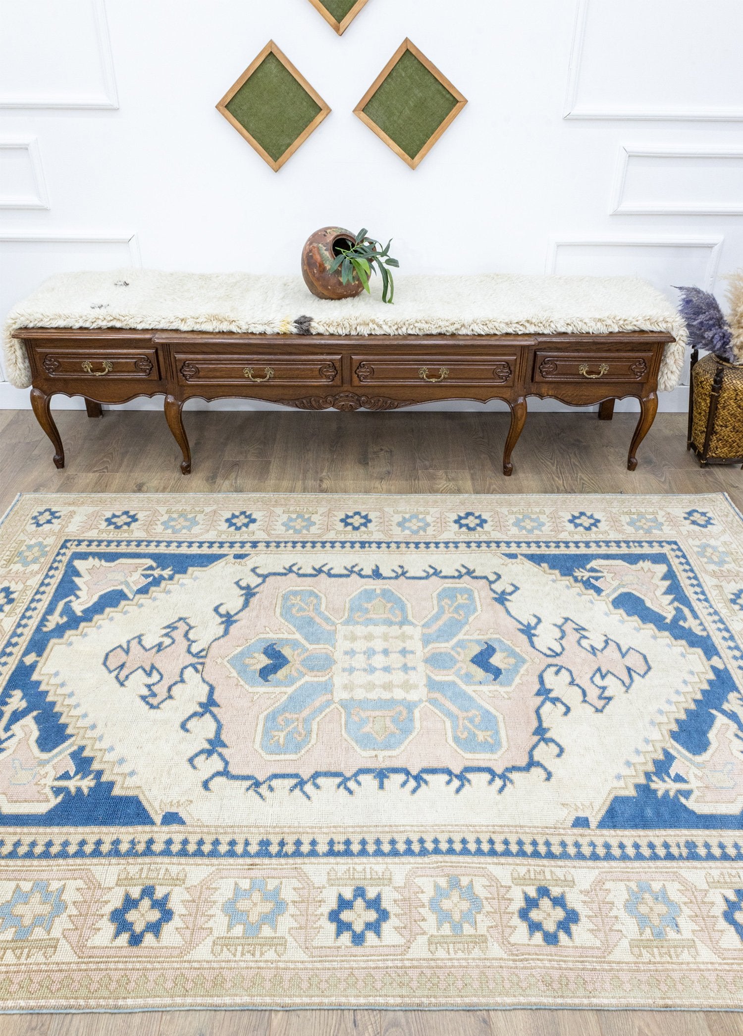 Soho Antiq-Kaman Oriental Figürlü El Dokuma Yün Halı 178x257 Cm-Halı-2-Milagron.com