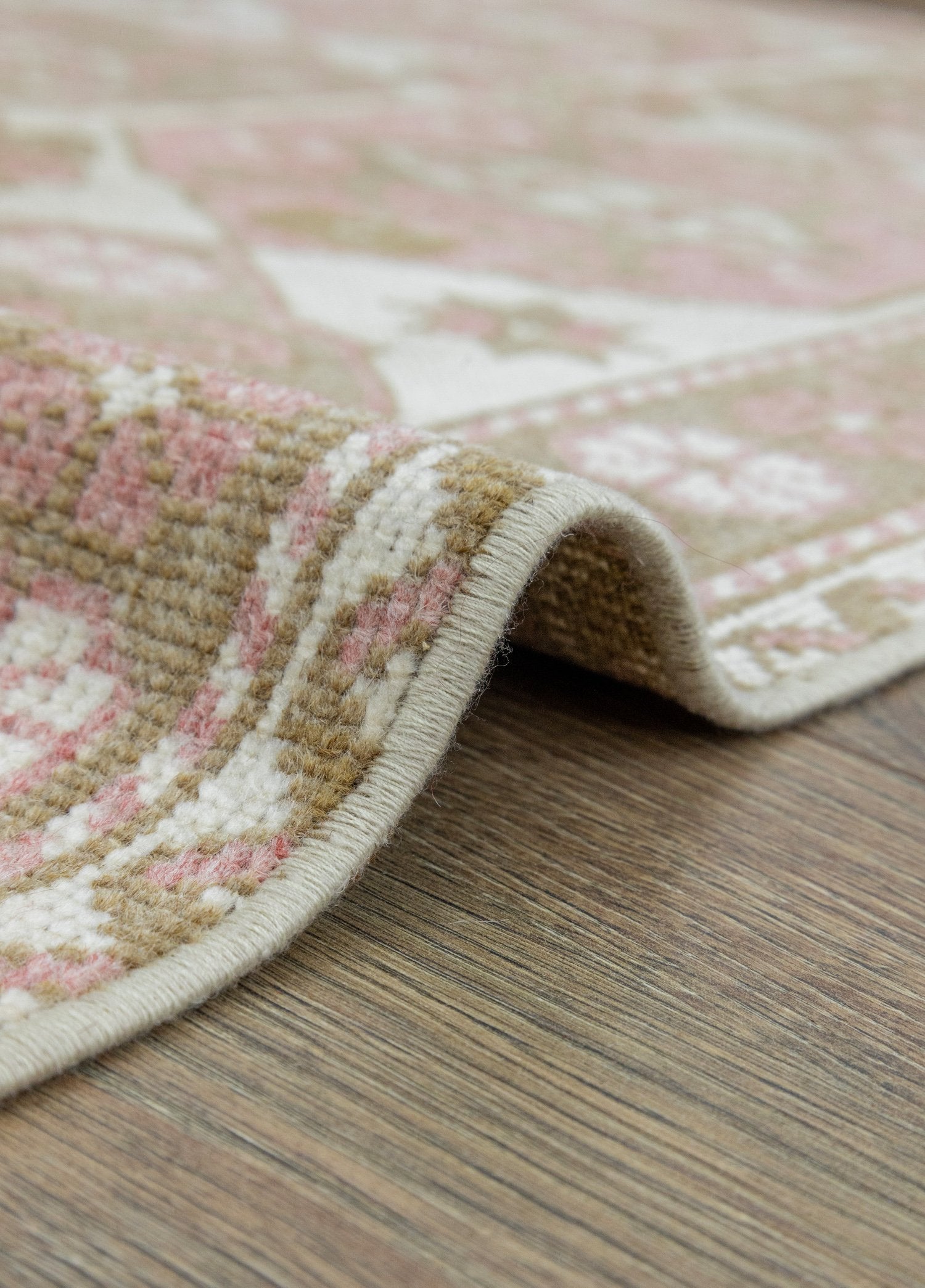 Soho Antiq-Kerec Yıldız Desenli El Dokuma Halı 81x122 Cm-Halı-5-Milagron.com