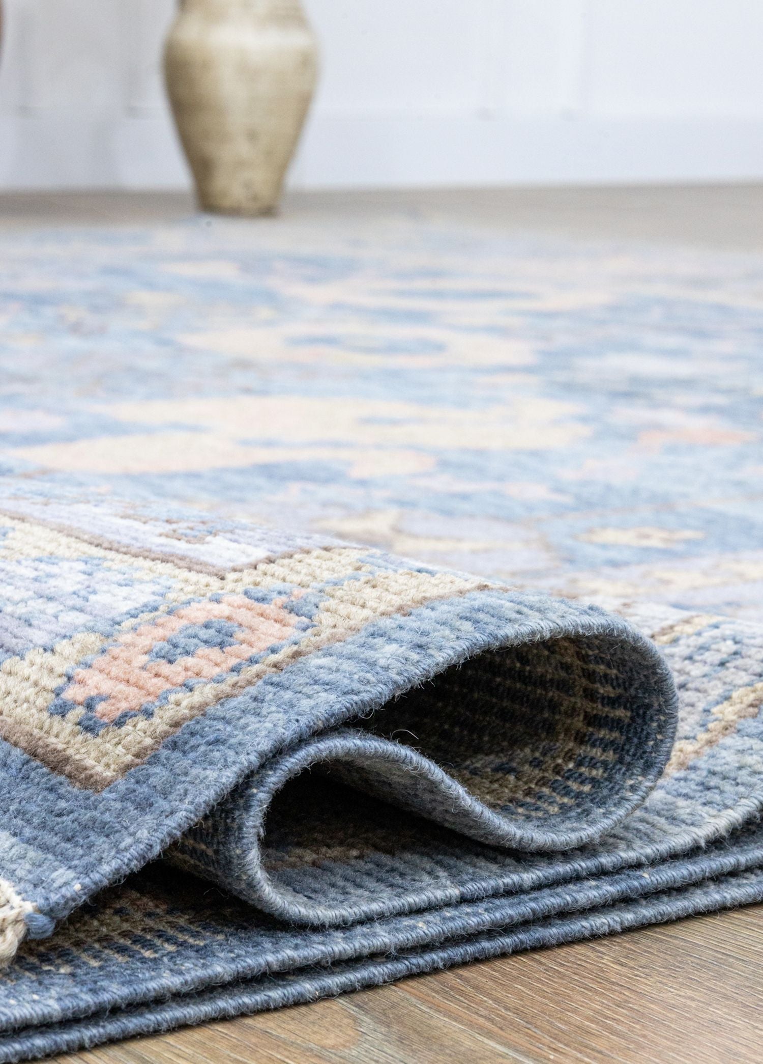 Soho Antiq-Kılcan Modern Desenli El Dokuma Yün Halı 260x352 Cm-Halı-5-Milagron.com