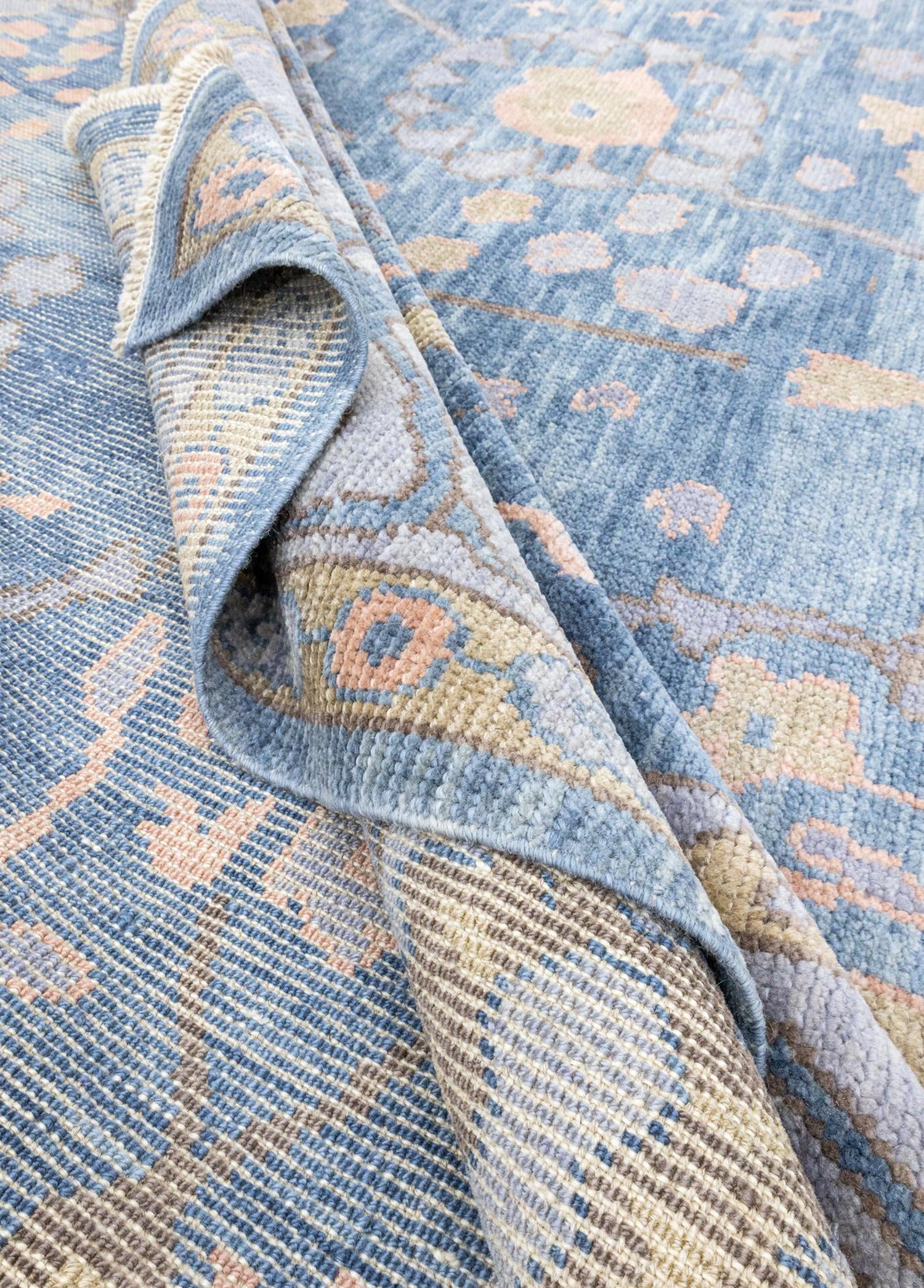 Soho Antiq-Kılcan Modern Desenli El Dokuma Yün Halı 260x352 Cm-Halı-6-Milagron.com