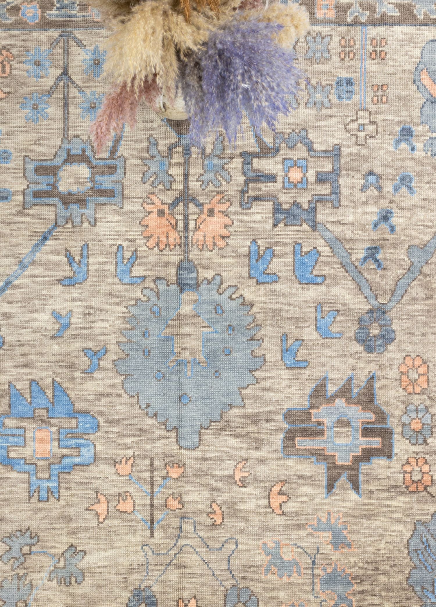 Soho Antiq-Kiyra Modern Desenli El Dokuma Uşak Halı 255x367 Cm-Halı-4-Milagron.com