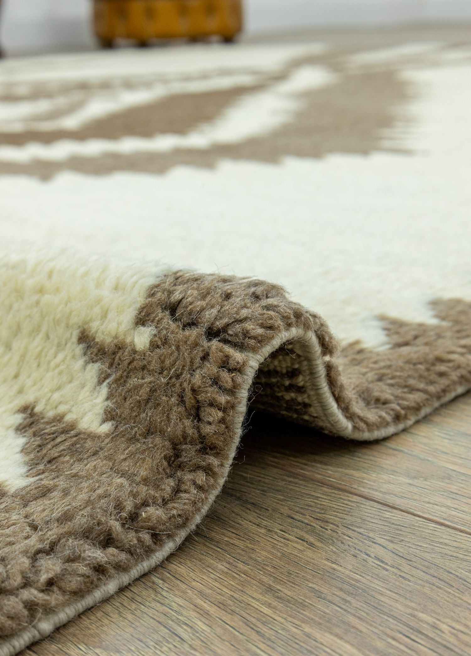 Soho Antiq-Kozlu Geometrik Desenli El Dokuma Halı 286x331 Cm-Halı-5-Milagron.com