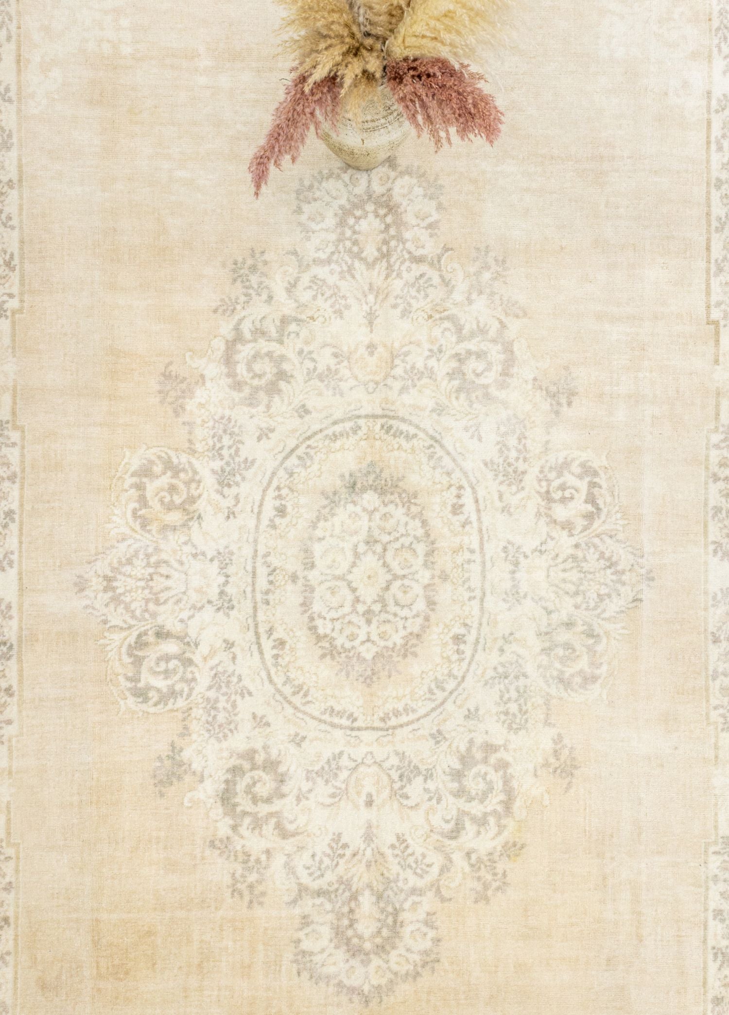 Soho Antiq-Kumralı Abrajlı El Dokuma Yün Halı 244x368 Cm-Halı-4-Milagron.com