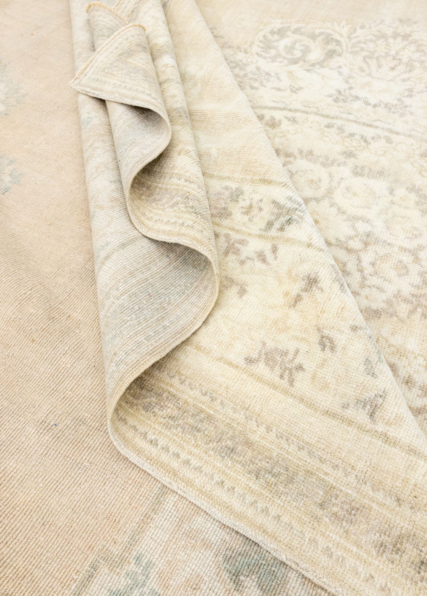 Soho Antiq-Kumralı Abrajlı El Dokuma Yün Halı 244x368 Cm-Halı-6-Milagron.com