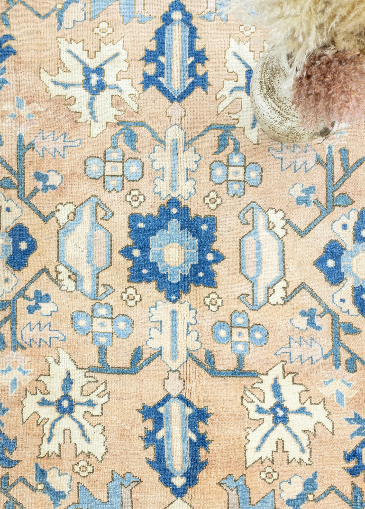 Soho Antiq-Kutal Rustik Desenli El Dokuma Halı 187x273 Cm-Halı-3-Milagron.com