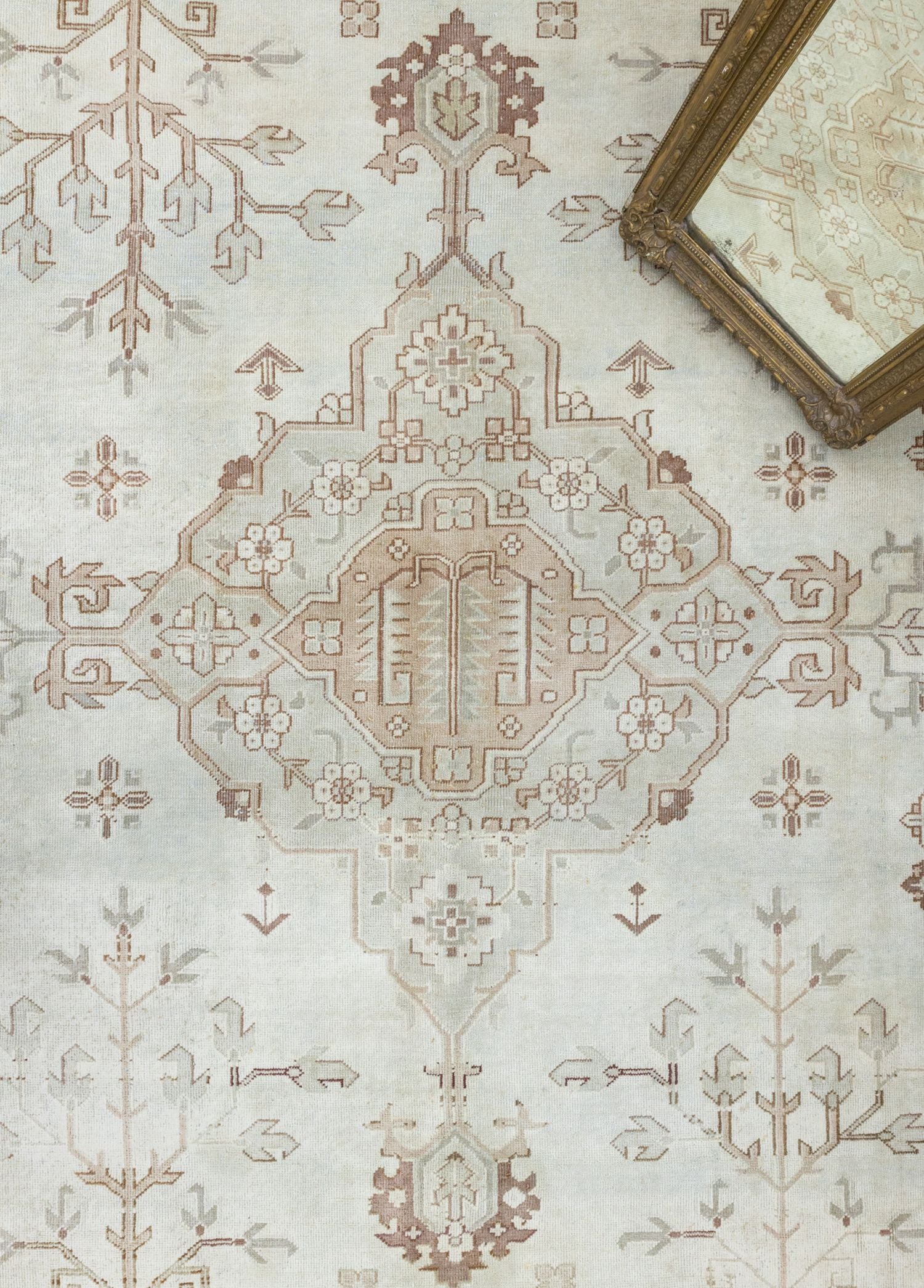 Soho Antiq-Kyadar Oriental Desenli El Dokuma İran Halısı 360x446 Cm-Halı-3-Milagron.com