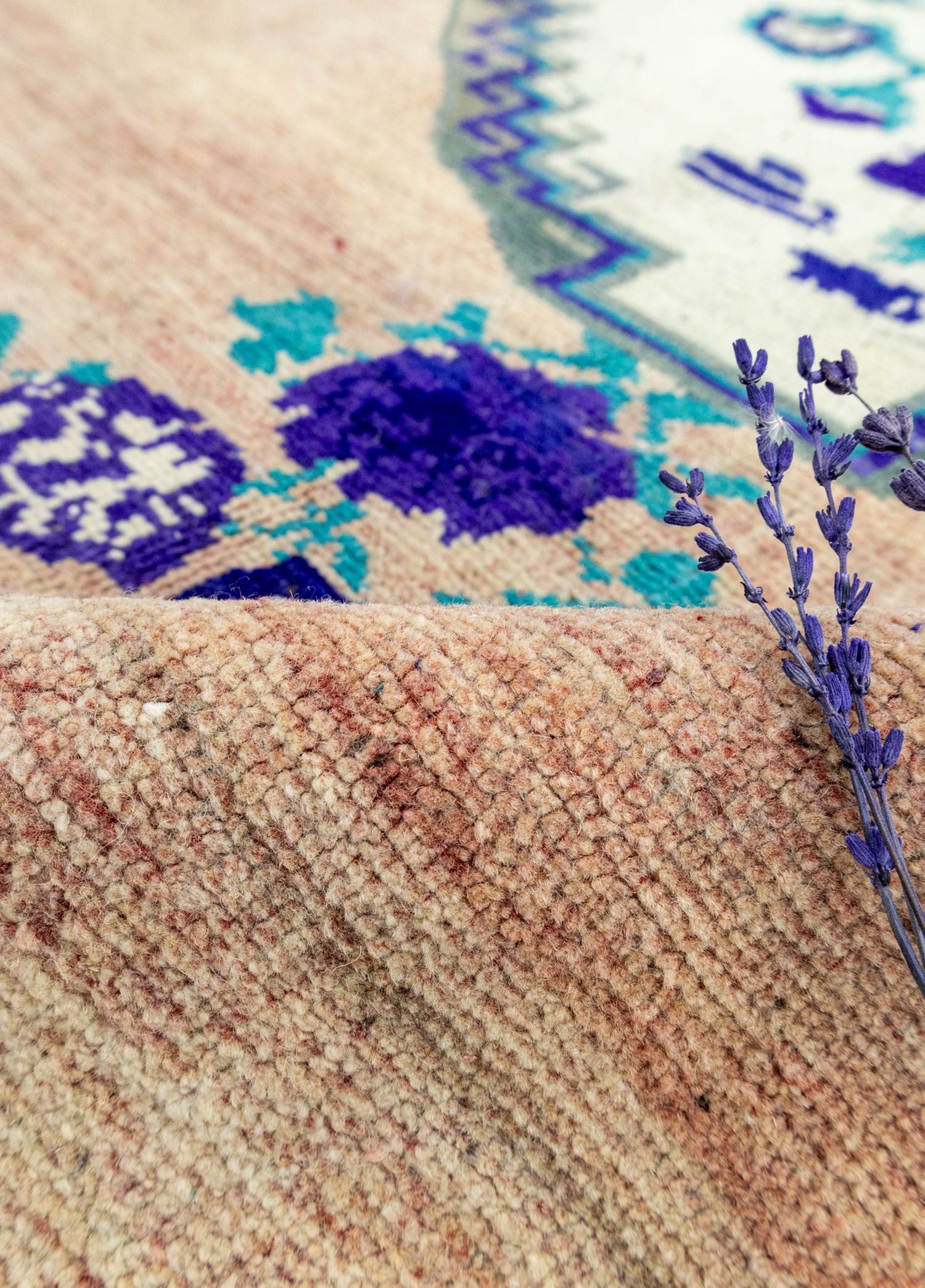 Soho Antiq-Laila Rustik Desenli El Dokuma Yün Halı 140x261 Cm-Halı-4-Milagron.com