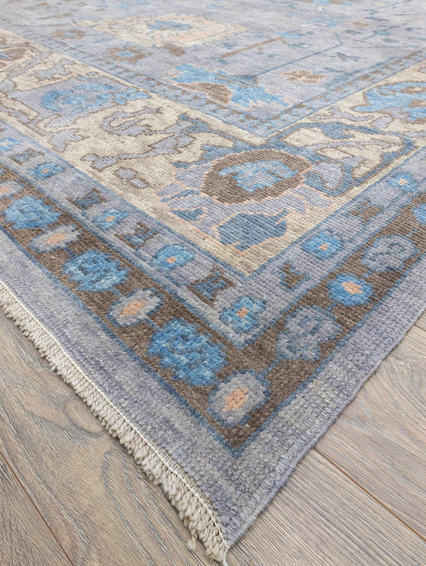 Soho Antiq-Laine Modern Uşak Desenli El Dokuma Halı 332x383 Cm-Halı-6-Milagron.com