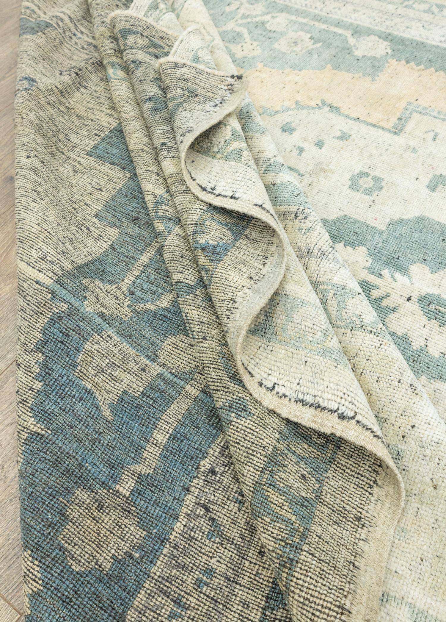 Soho Antiq-Lara Geleneksel El Dokuma Yün Anadolu Halısı 206x373 Cm-Halı-6-Milagron.com