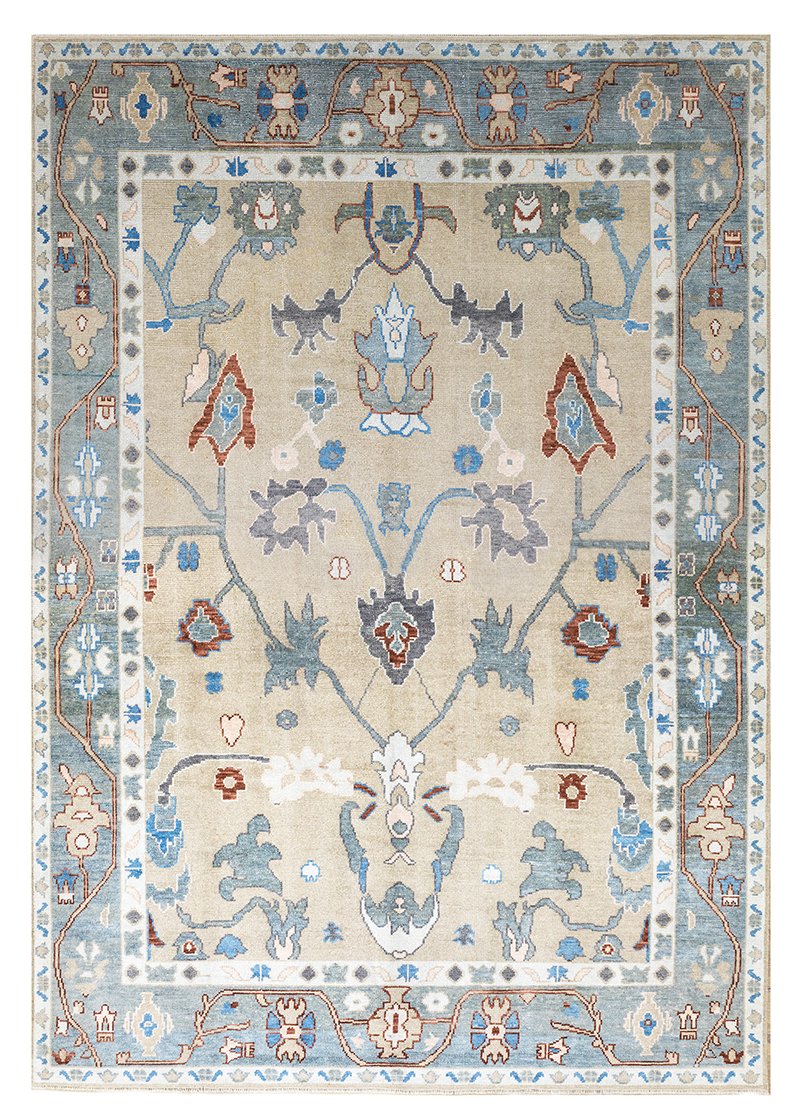 Soho Antiq-Lova Modern Uşak El Dokuma Yün Halı 280x415 Cm-Halı-1-Milagron.com