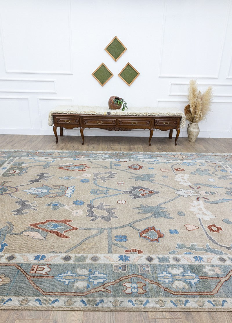 Soho Antiq-Lova Modern Uşak El Dokuma Yün Halı 280x415 Cm-Halı-2-Milagron.com