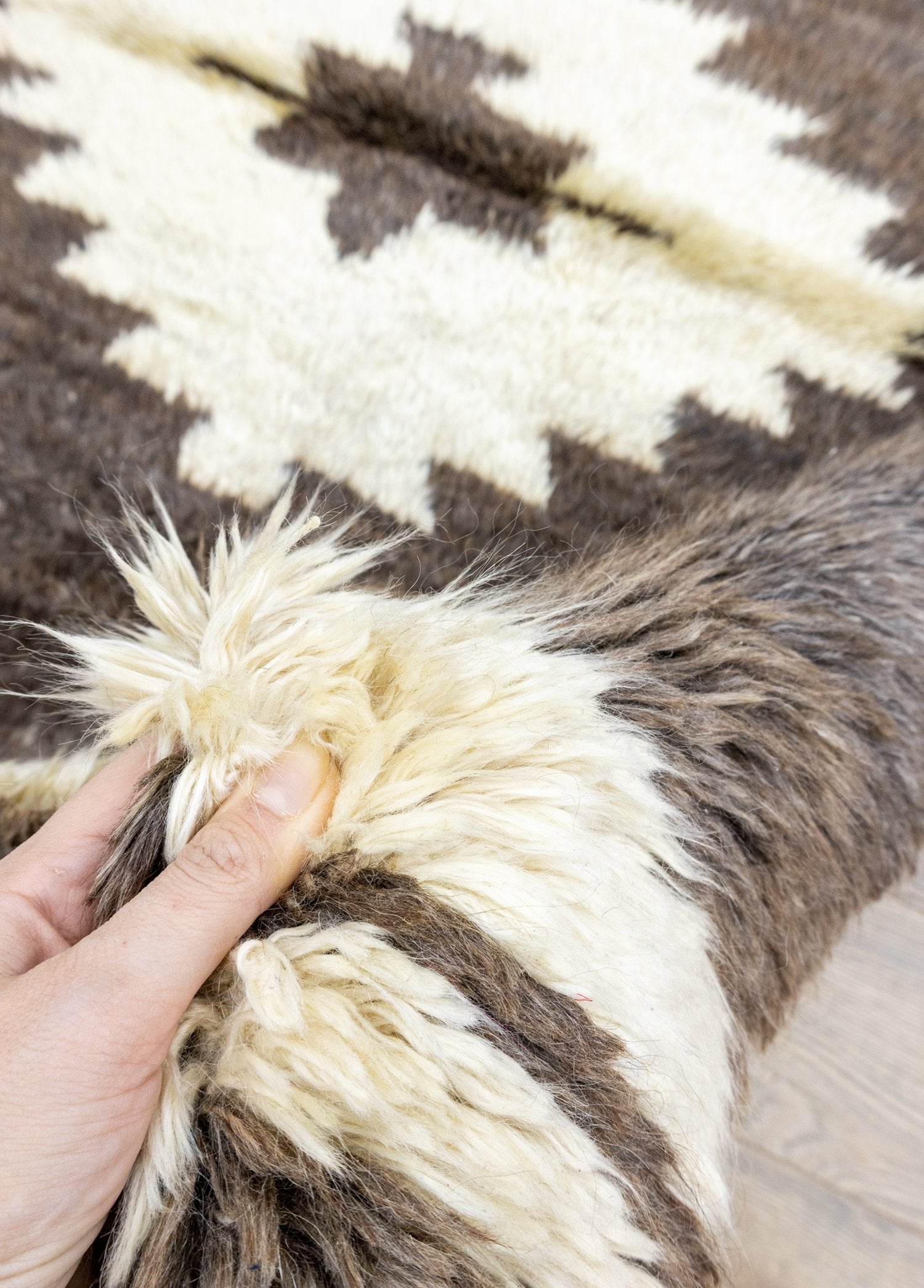 Soho Antiq-Lyse Rustik Desenli El Dokuma Tülü Halı 136x180 Cm-Halı-4-Milagron.com