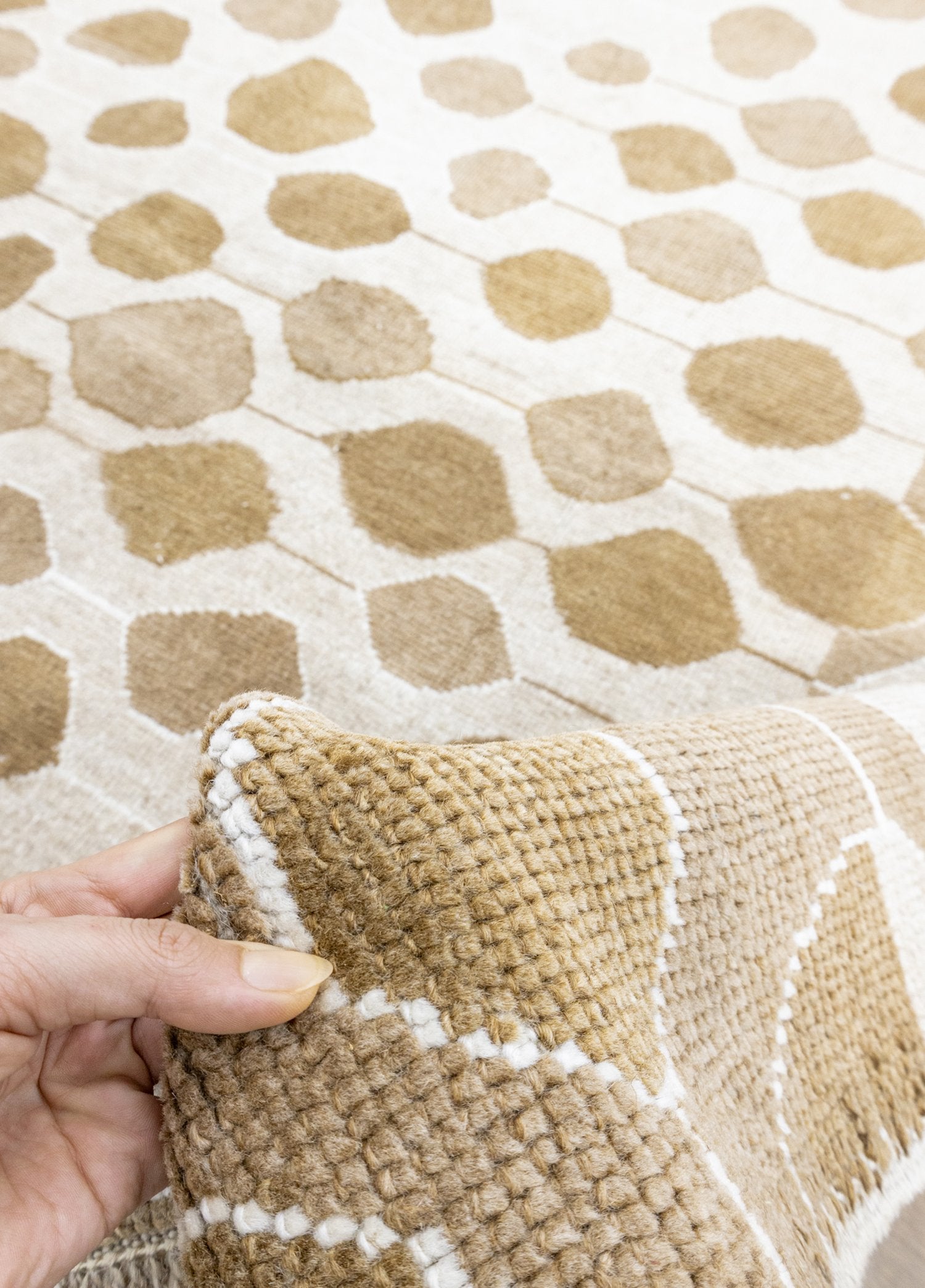 Soho Antiq-Martil Soyut Desenli Modern Yün Halı 279x352 Cm-Halı-4-Milagron.com