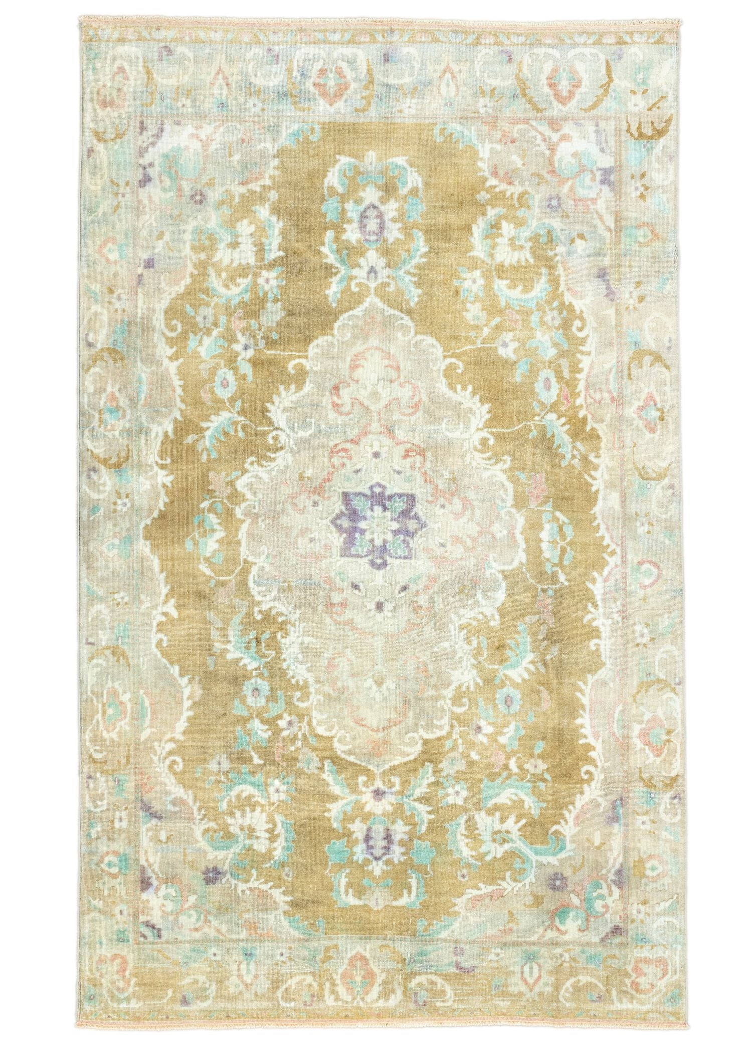 Soho Antiq-Nergis Geleneksel çiçekli Yün Halı 186x307 Cm-Halı-1-Milagron.com