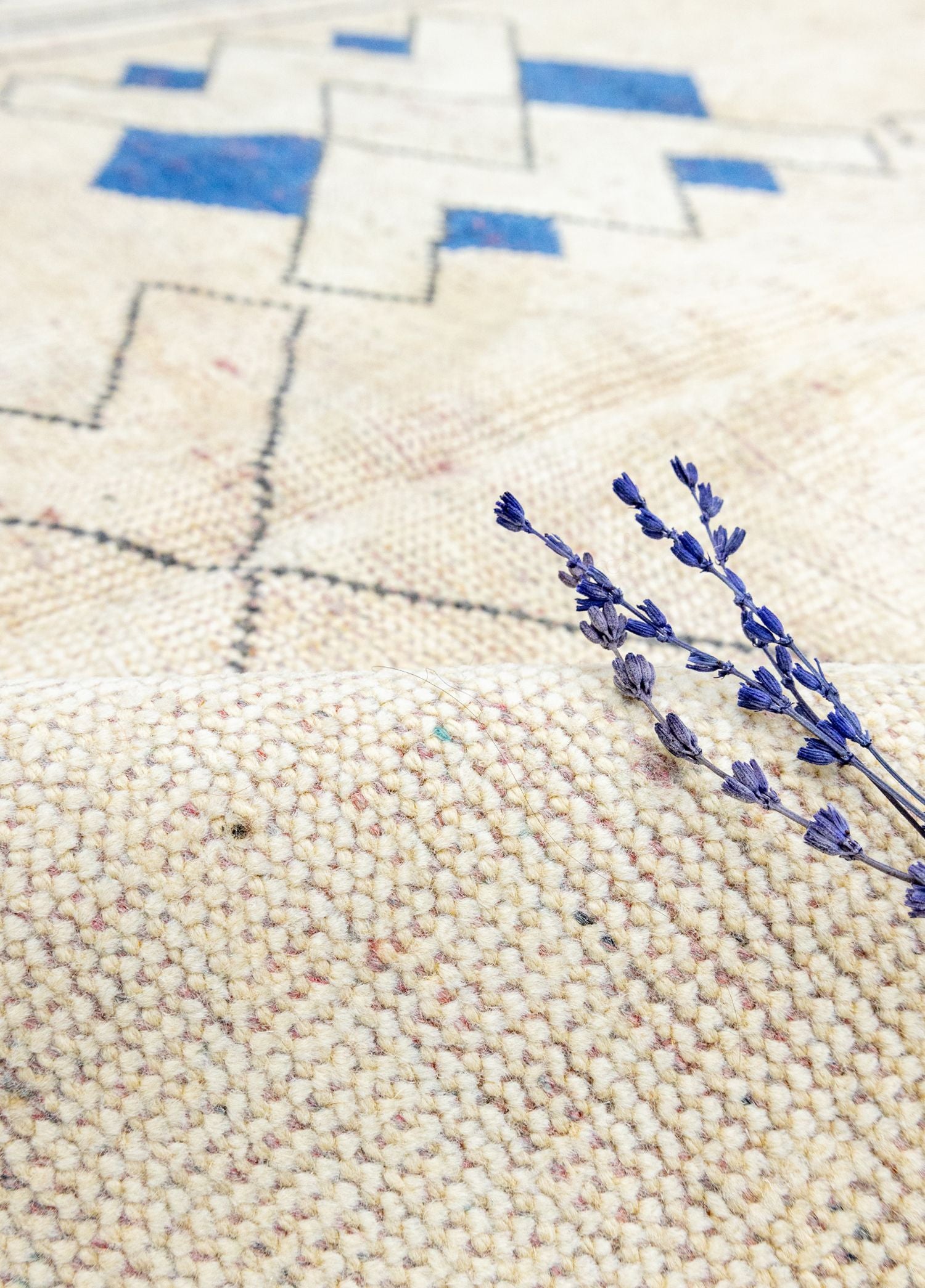 Soho Antiq-Nevil Rustik Desenli El Dokuma Yün Halı 181x250 Cm-Halı-4-Milagron.com