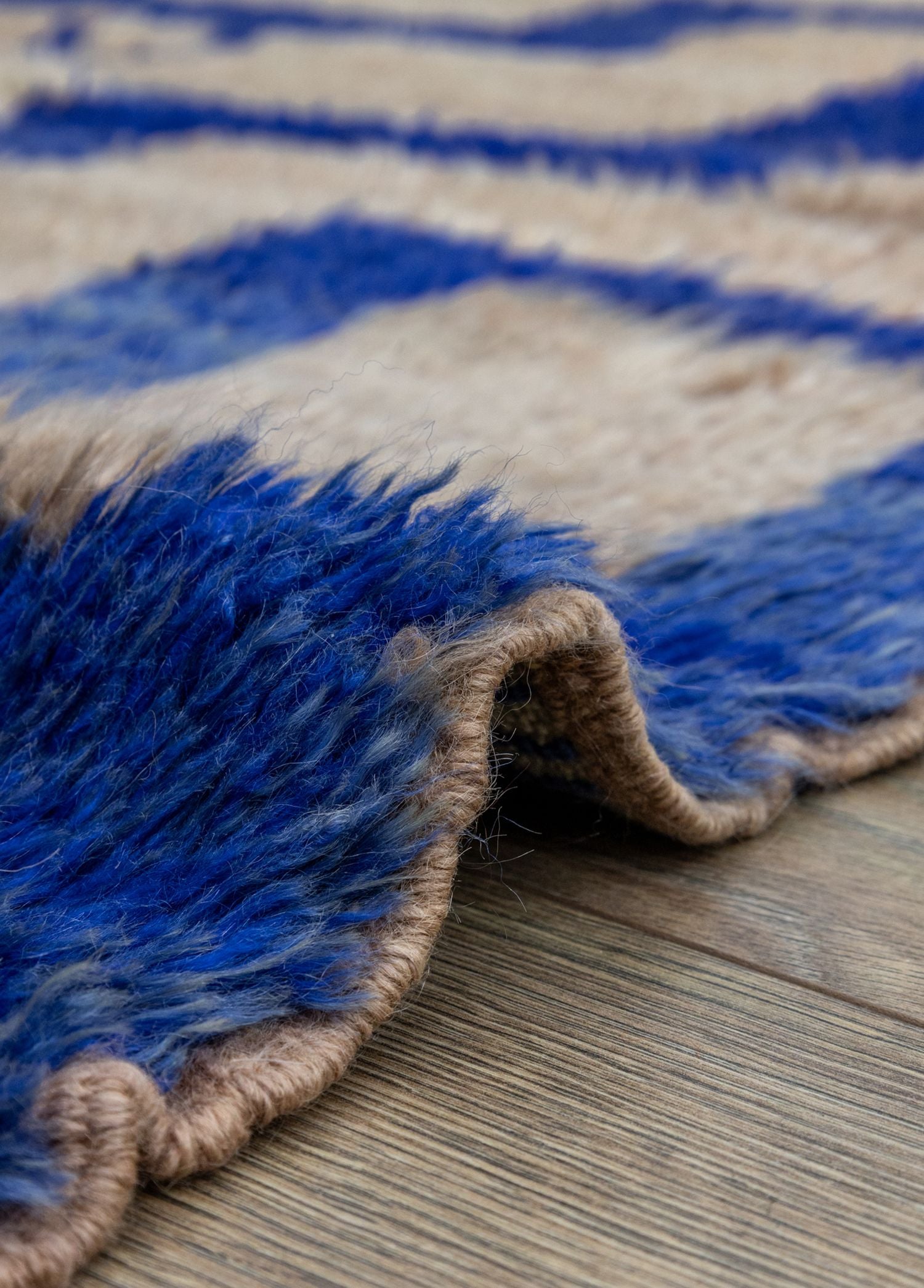 Soho Antiq-Norcis Shaggy Tarzı El Dokuma Halı 122x180 Cm-Halı-5-Milagron.com