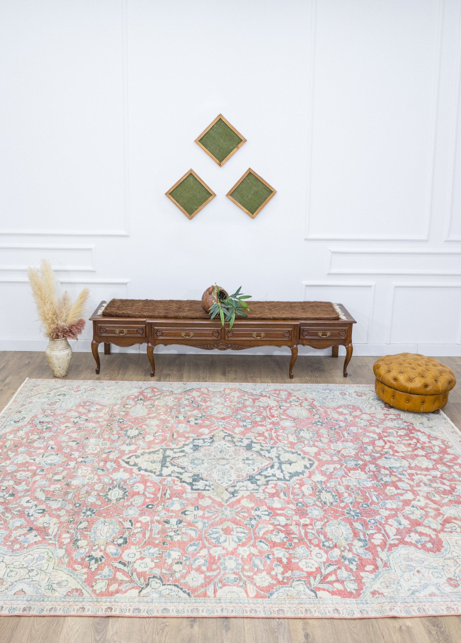 Soho Antiq-Ostan Oriental Desenli Kırmızı İran Halısı 238x334 Cm-Halı-2-Milagron.com