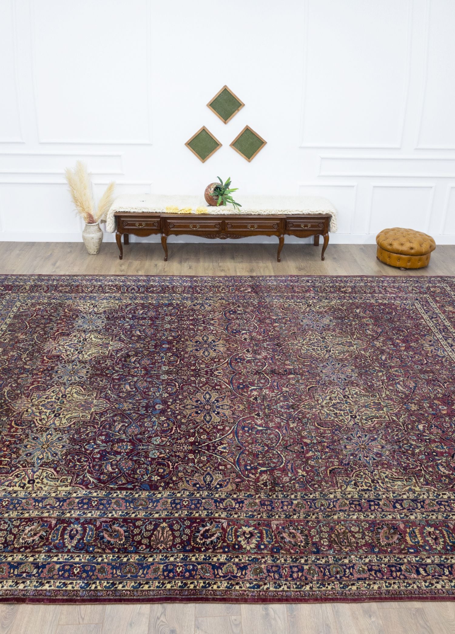 Soho Antiq-Pedram Geleneksel İran Desenli Yalı Halısı 352x489 Cm-Halı-2-Milagron.com